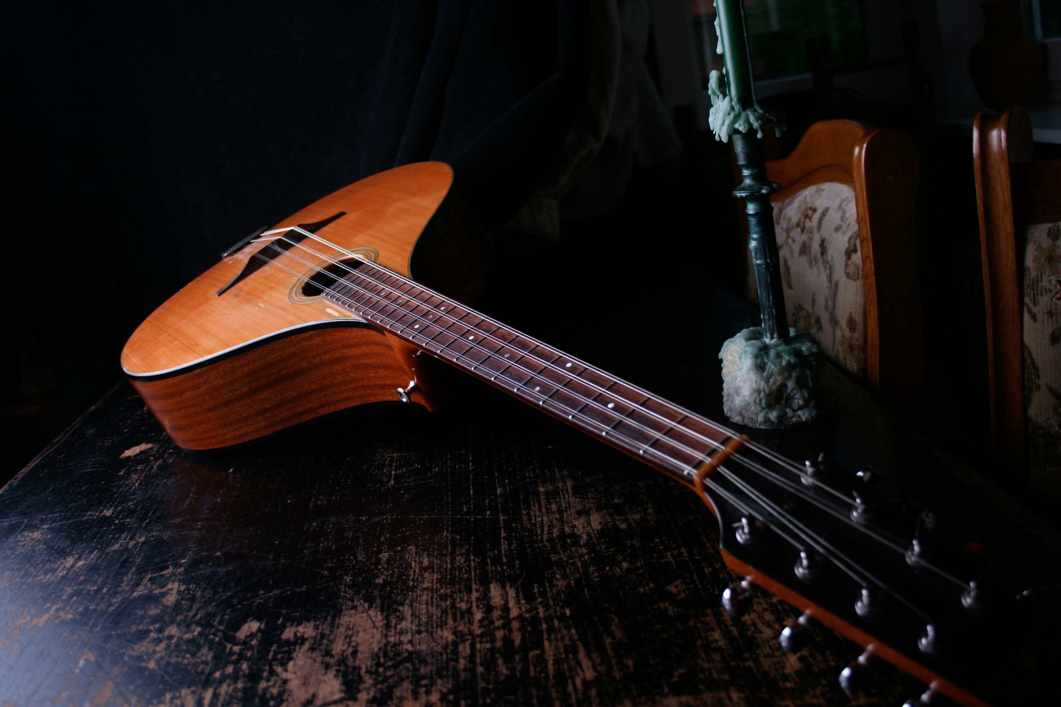 soundbody, guitar grip, no people, antique, still life, musical instrument, wood, indoors, guitar, violin, wood - material, studio shot, string instrument, HD Wallpaper