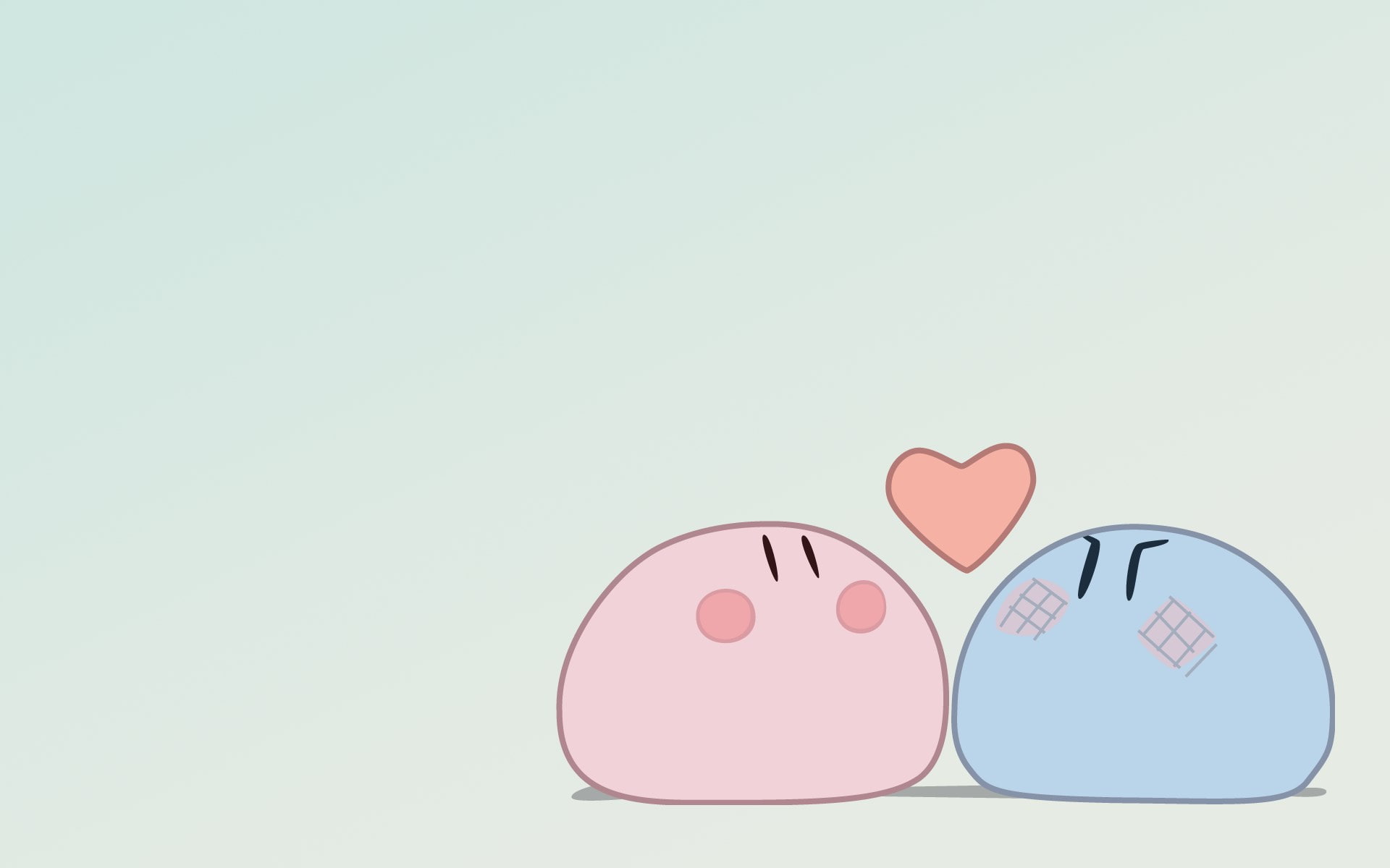 heart shape, internet dating, excitement, 1080P, studio shot, blue background, copy space, positive emotion, indoors, art and craft, close-up, creativity, HD Wallpaper