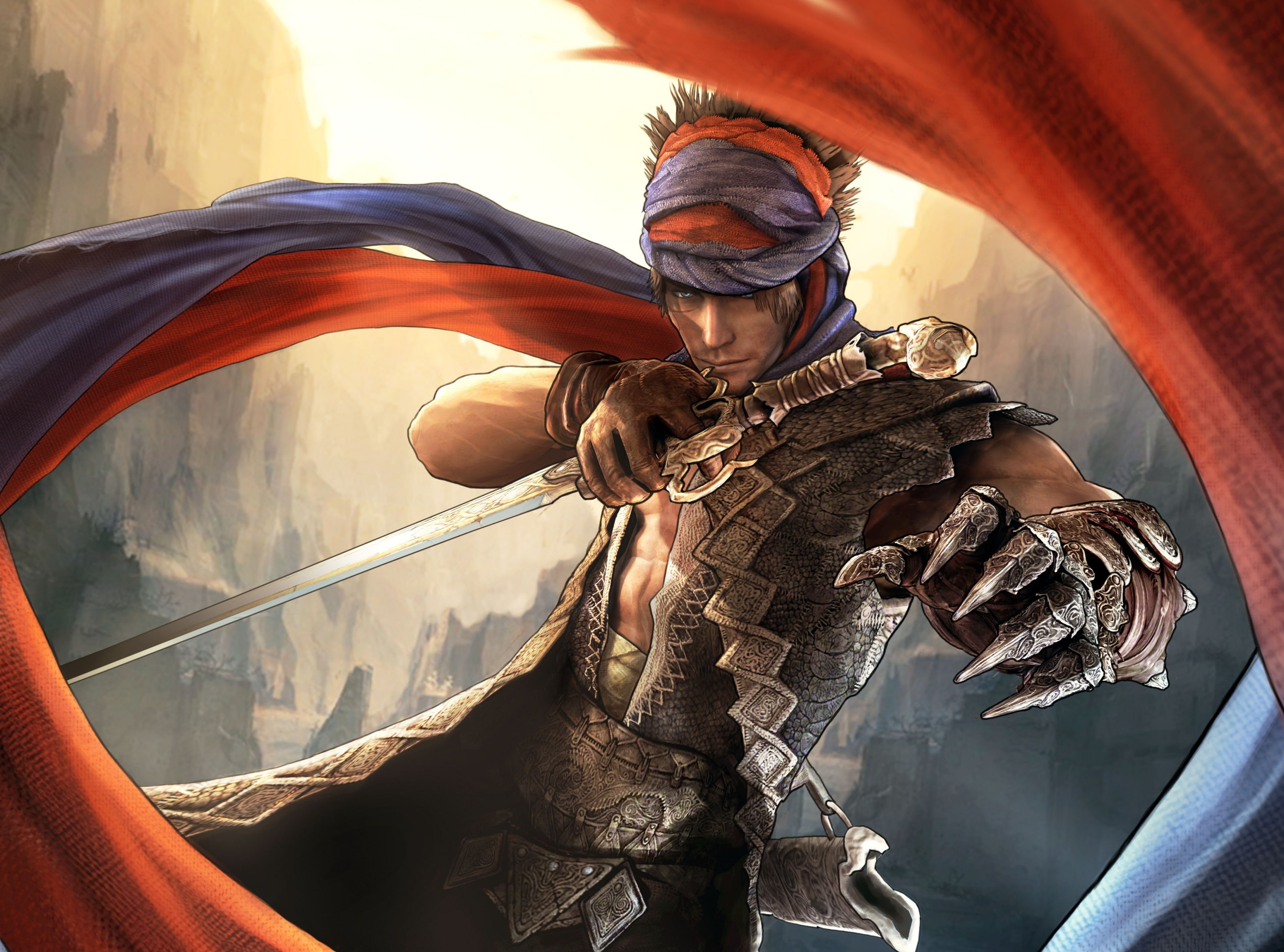 statue, 2K, concept art, persia, animal wildlife, real people, vertebrate, sword, Prince Of Persia, character, working, representation, Prodigy, mammal, HD Wallpaper