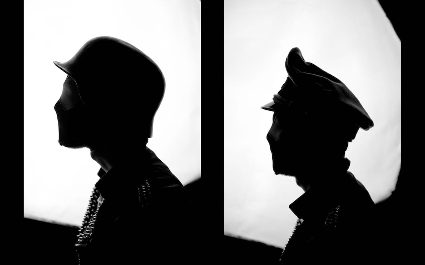 headshot, mask, bloody beetroots, women, side view, window, disguise, portrait, waist up, headwear, lifestyles, mask - disguise, two people, 720P, silhouette, HD Wallpaper
