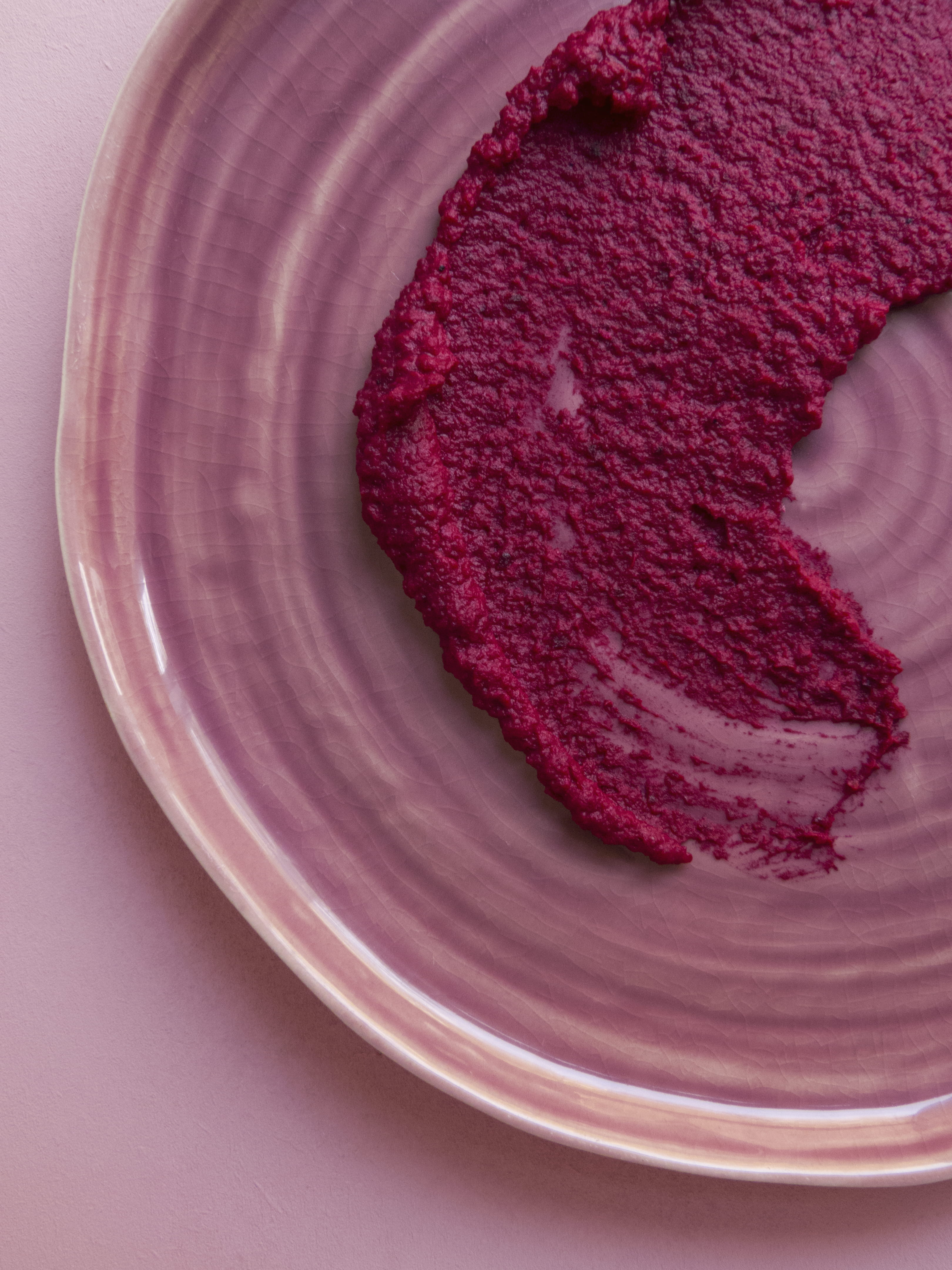 pink, purple, indulgence, red, food, pastry, pink color, background, ceramic, household equipment, high angle view, beetroot, plate, crockery, hummus, indoors, Phone HD Wallpaper