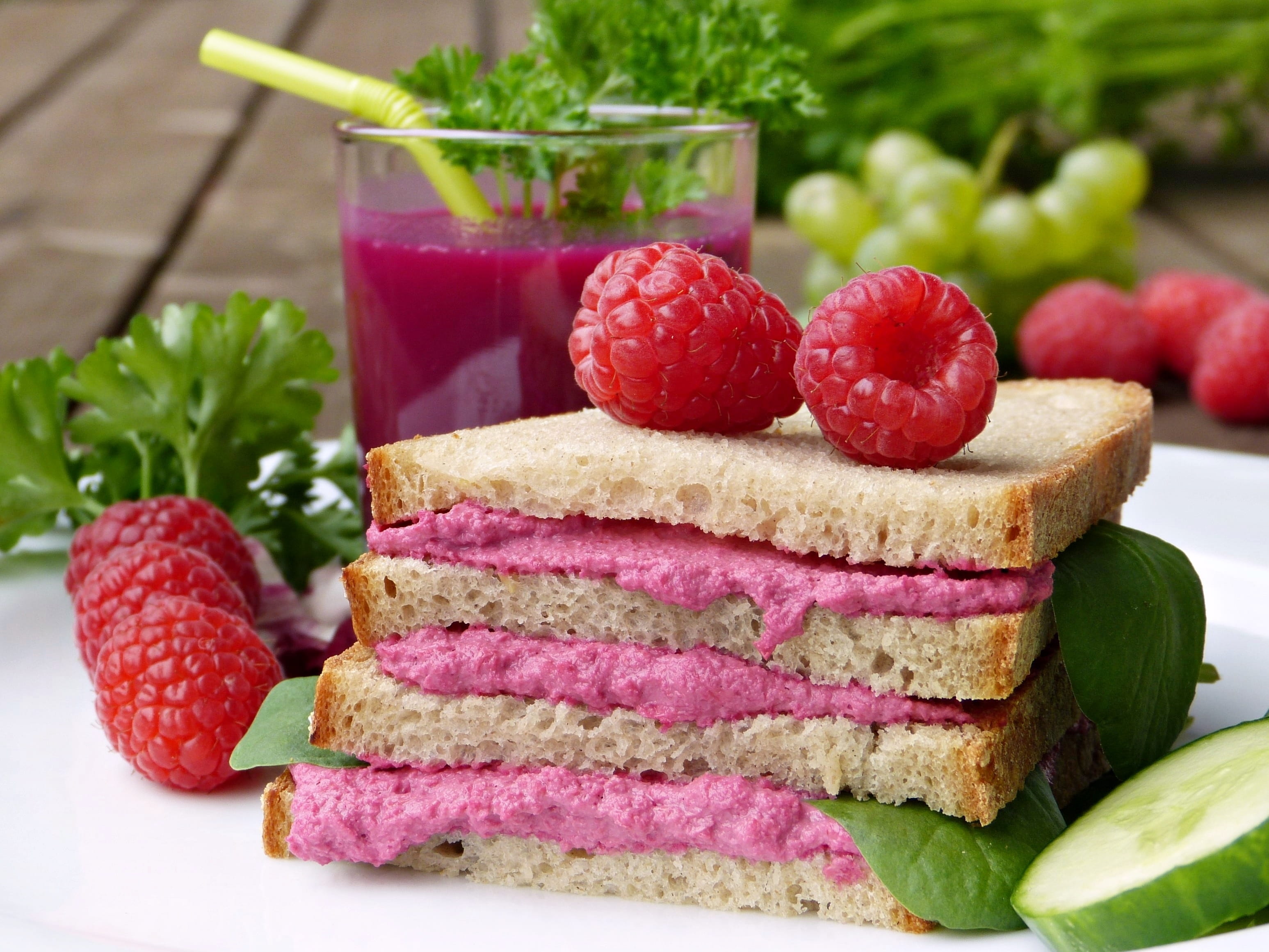 intestine, immune system, drink, vitamins, food, bread, glass, freshness, dairy product, breakfast, spelt, berry fruit, raspberry, household equipment, HD Wallpaper