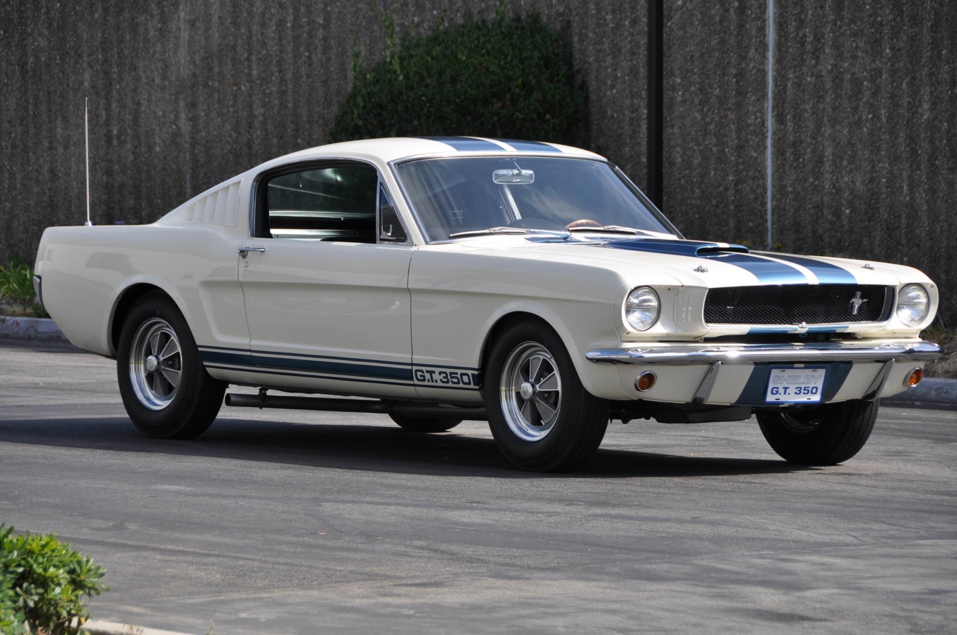 Shelby Mustang GT350, Muscle Car, 1080P, Shelby Mustang GT 350, White Car, Ford, Car, Fastback, HD Wallpaper