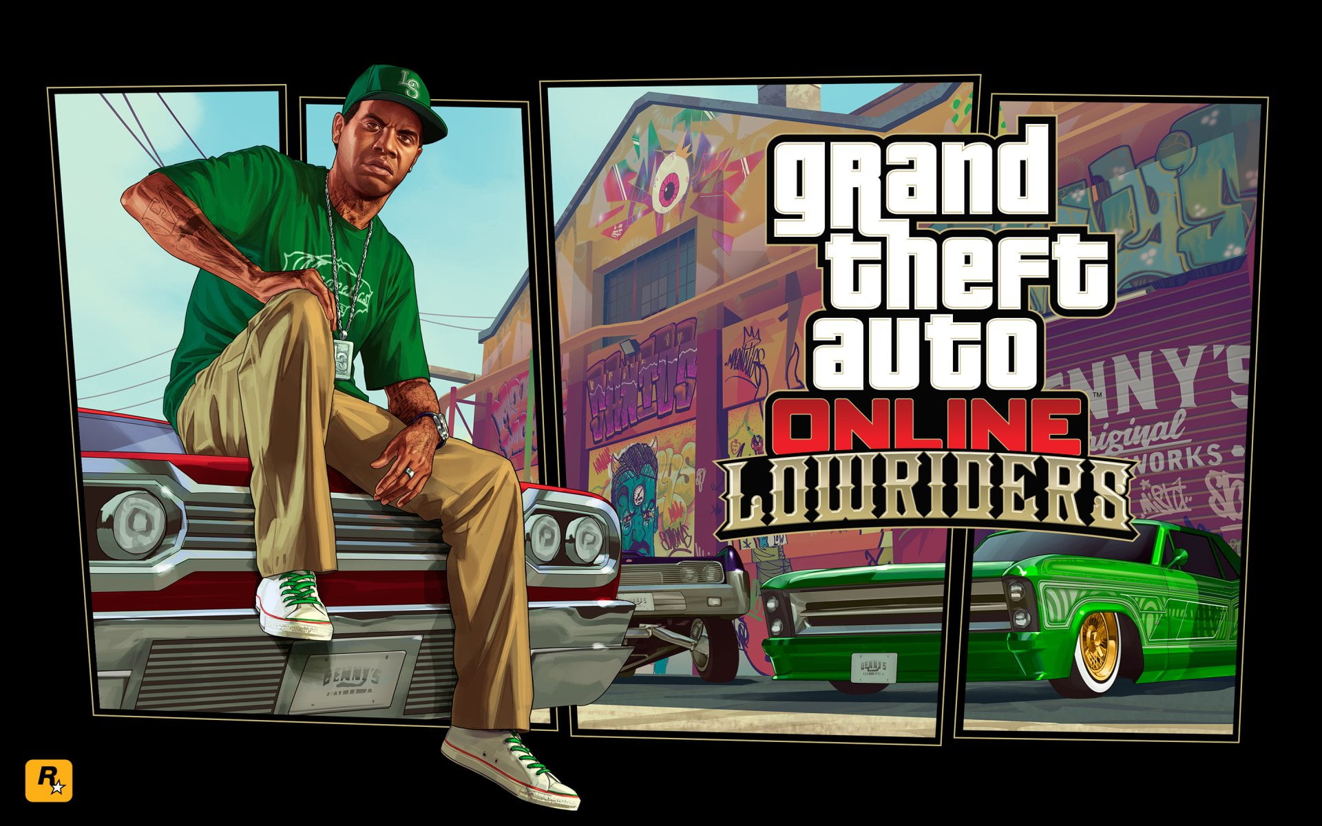 Lamar Davis, art and craft, 1080P, real people, mid adult men, Grand Theft Auto Online, leisure activity, occupation, full length, lifestyles, adult, one person, HD Wallpaper