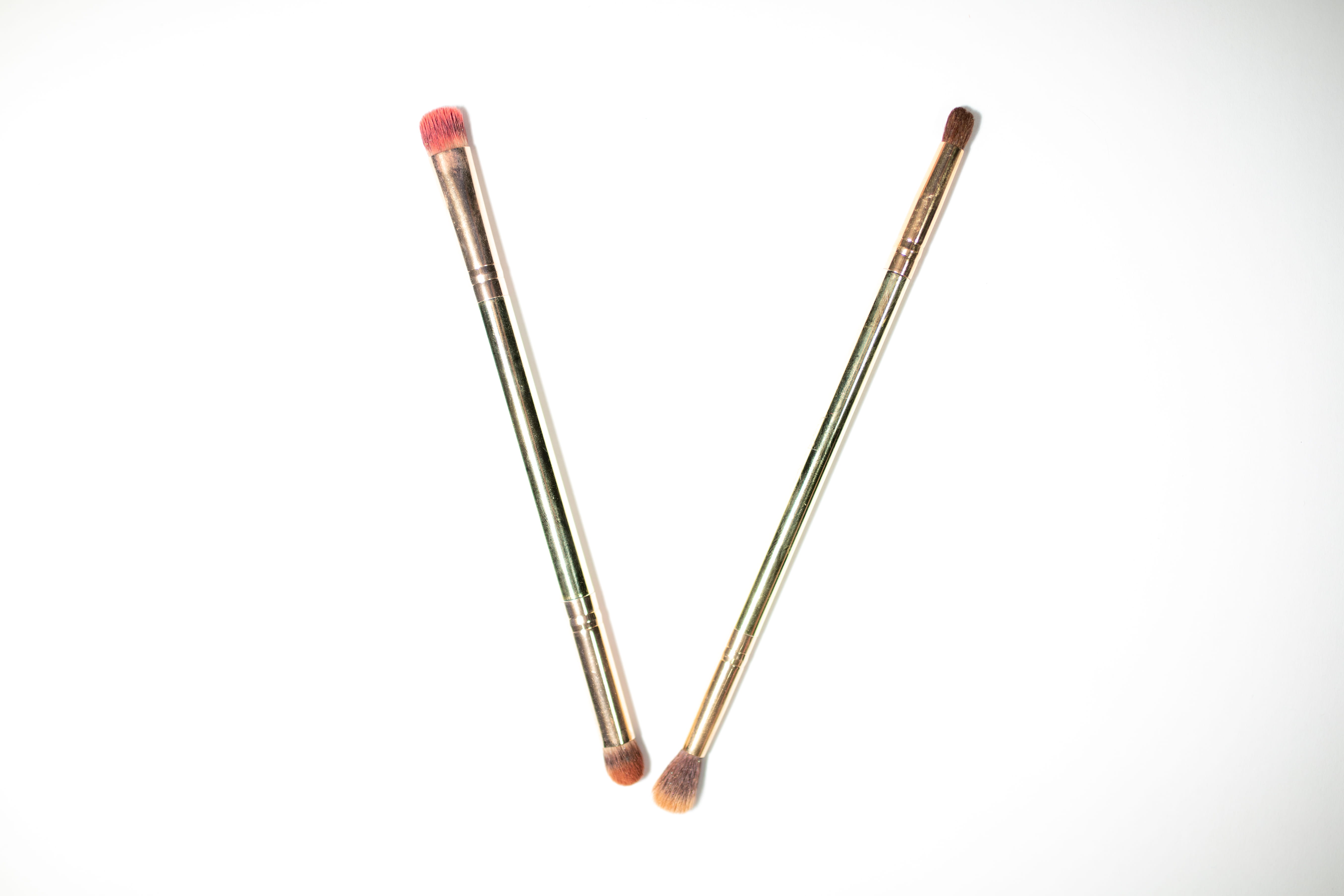 heart, screwdriver, lipstick, percussion, brush, cosmetics, two objects, man made object, steamer, white background, nail, 5K, personal accessory, education, HD Wallpaper