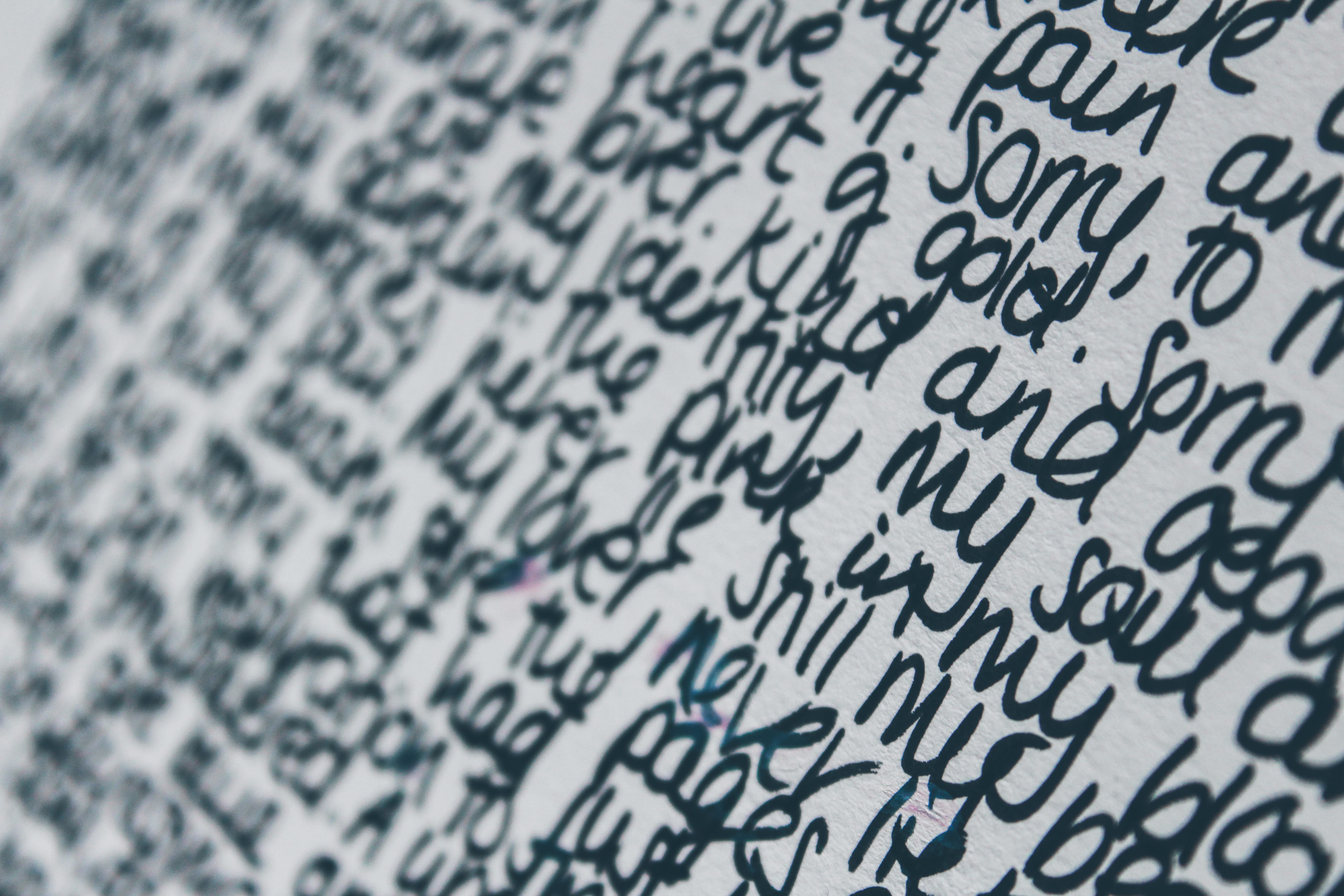 western script, full frame, mammal, jaguar, text, shovel, letter, low angle view, pattern, communication, scroll, page, leopard, black color, calligraphy, HD Wallpaper
