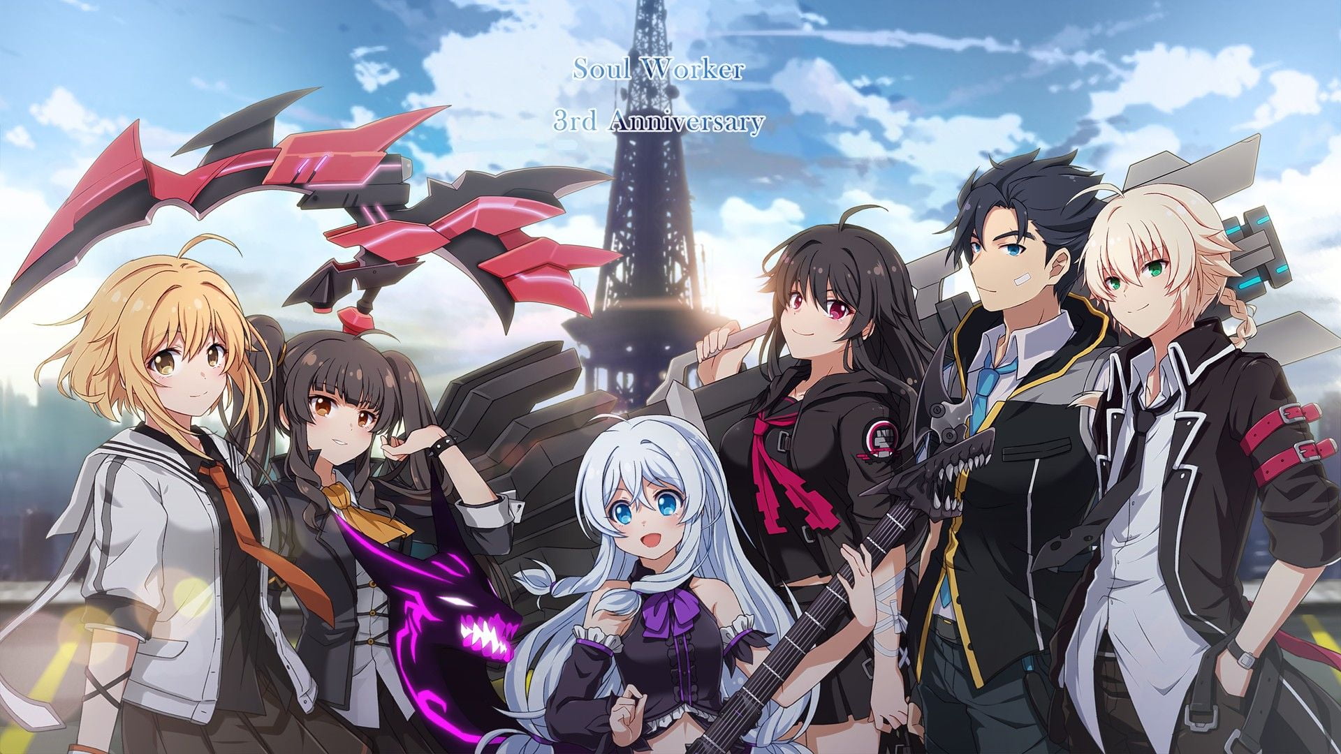 Soulworker, 1080P, Trabajador del alma, HD Wallpaper