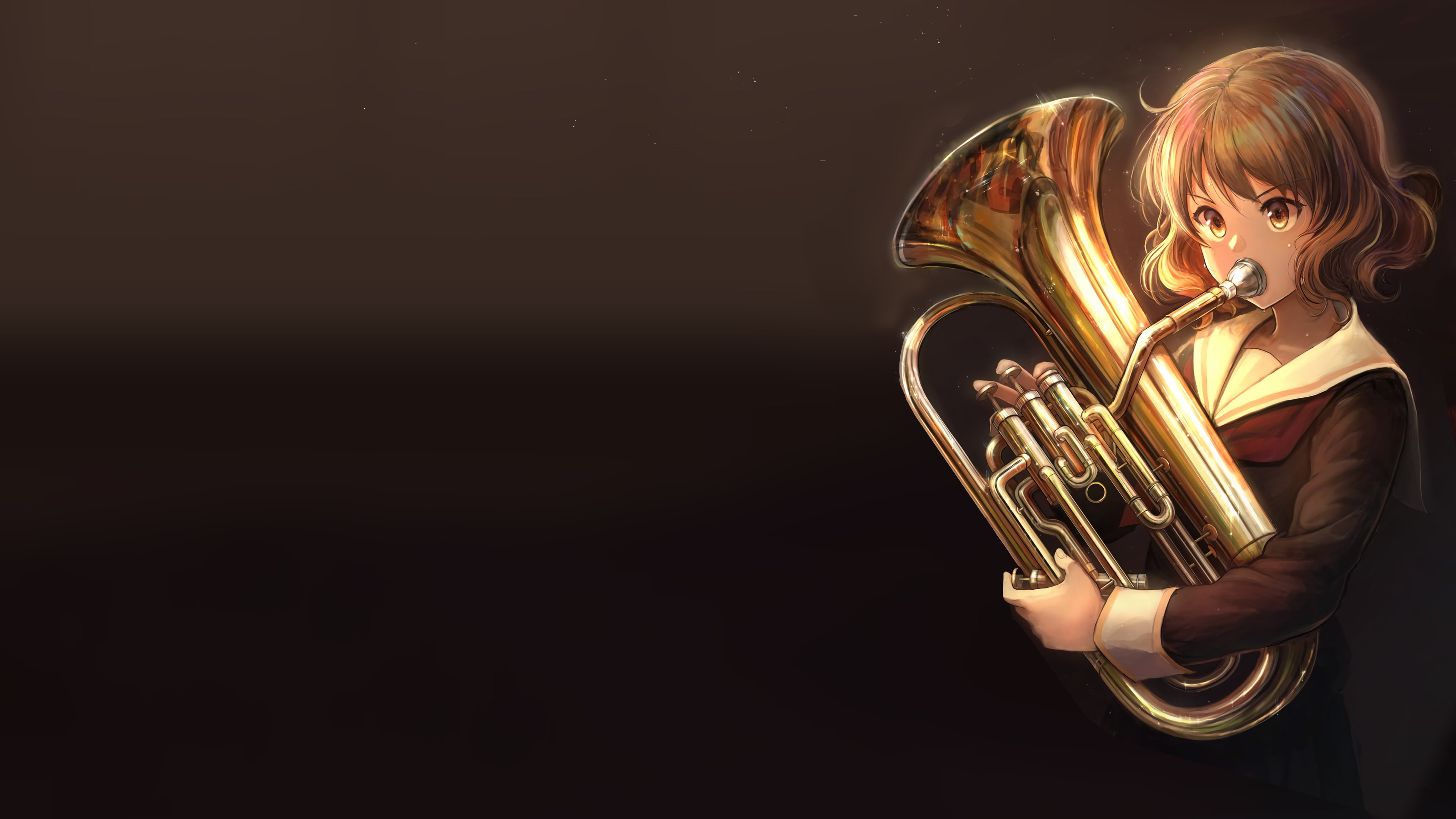 Sound! Euphonium, Kumiko Oumae, 4K, Anime, HD Wallpaper