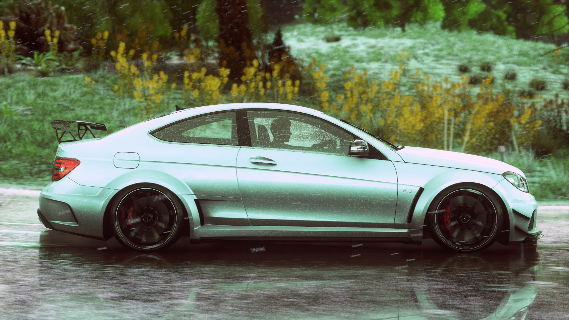 travel, toy, retro styled, plant, motor vehicle, Driveclub, mode of transportation, outdoors, 1080P, focus on foreground, reflection, no people, car, nature, HD Wallpaper