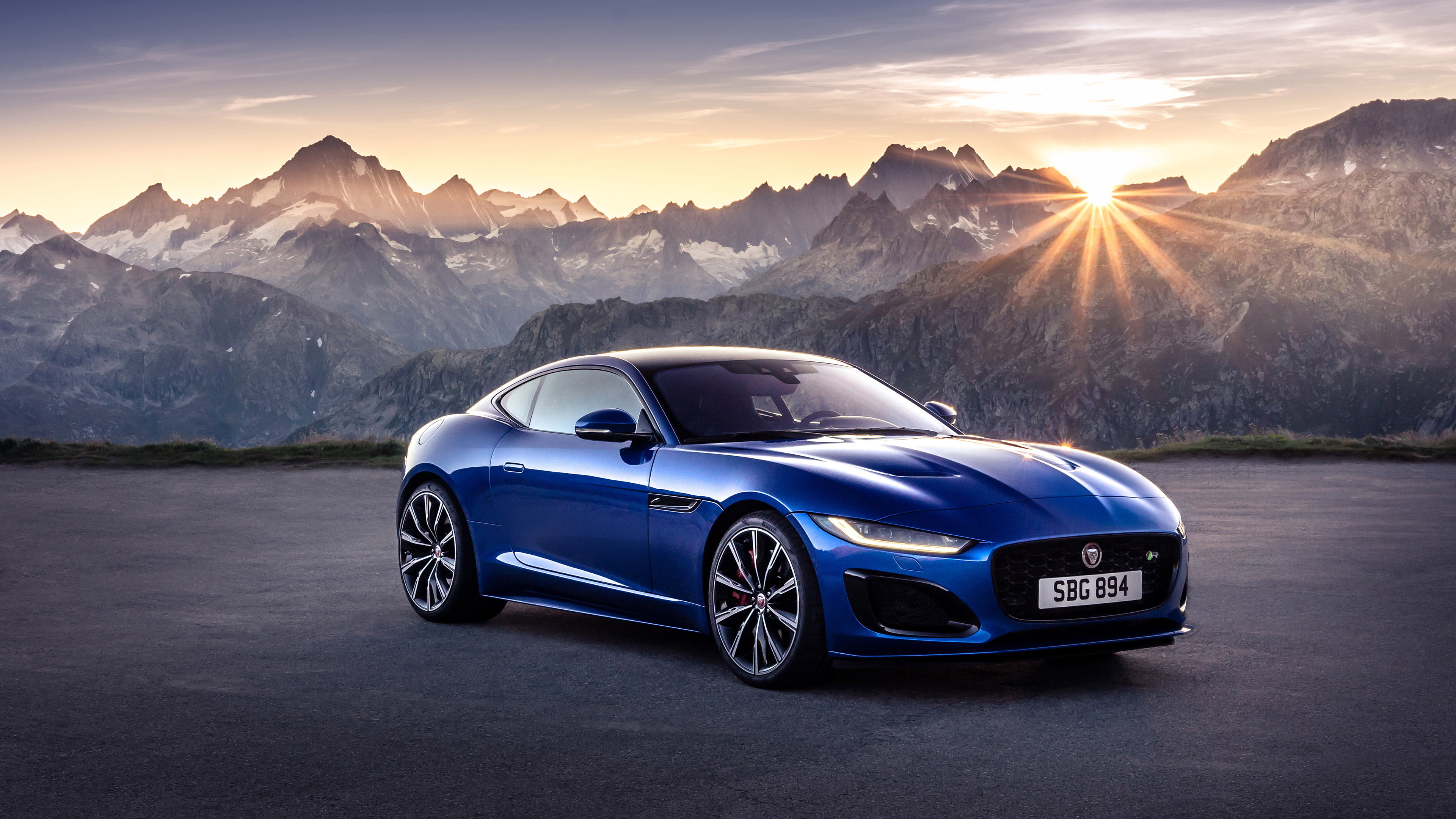 car, 4K, vehicle, Jaguar F-Type R Coupe, HD Wallpaper