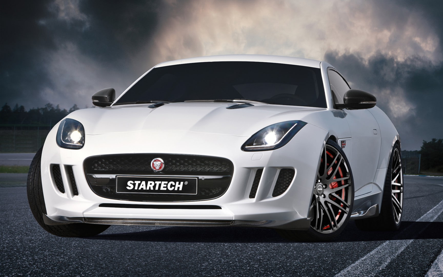 type, 720P, jaguar, car, f, coupe, startech, hd, 2015, HD Wallpaper