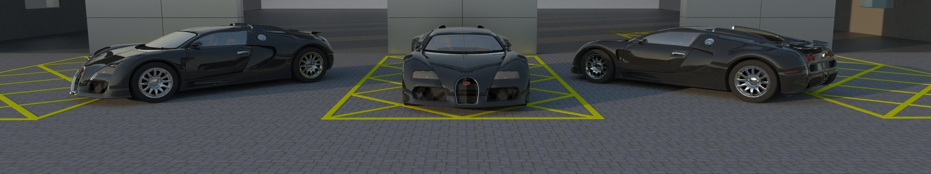 Bugatti, Bugatti Veyron, 1080P, Vray, HD Wallpaper