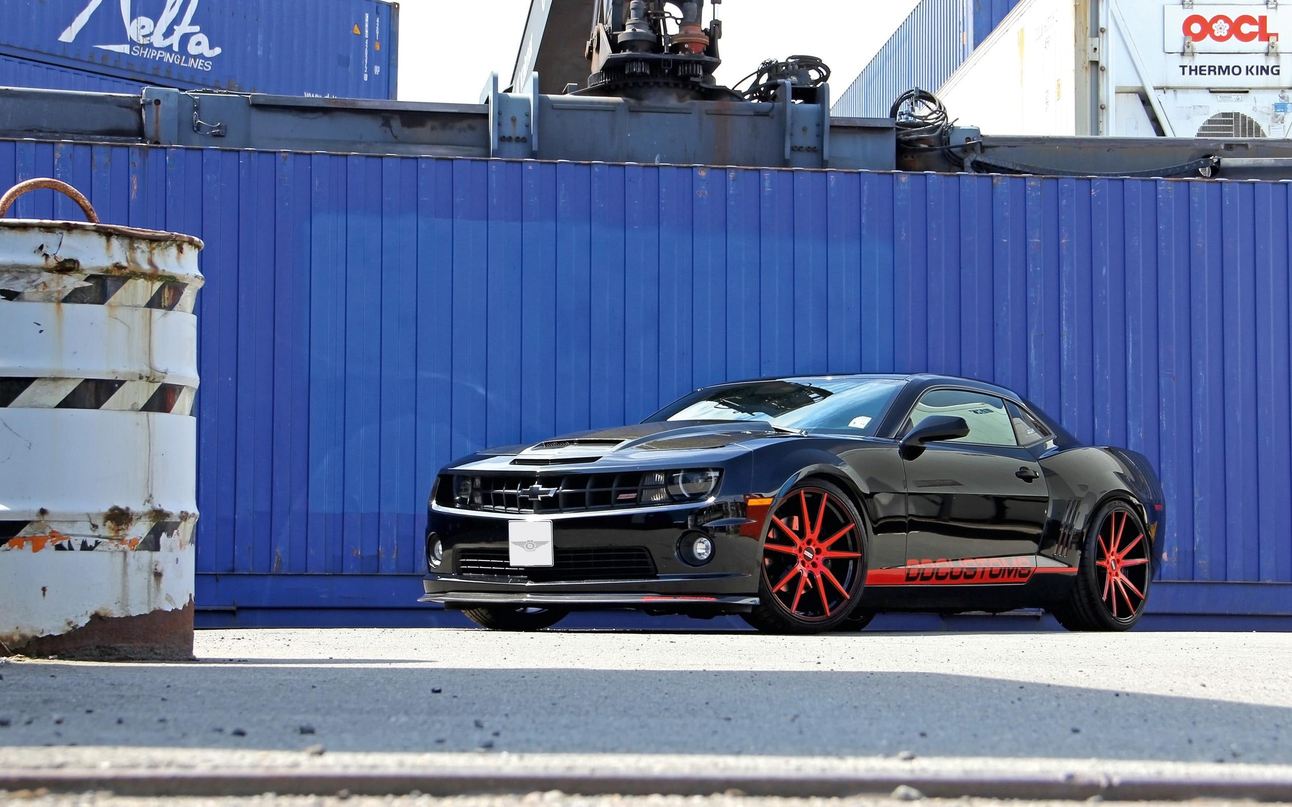 customs, ss, camaro, 2014, chevrolet, 2K, chrysler, dd, coupe, cars, black, HD Wallpaper