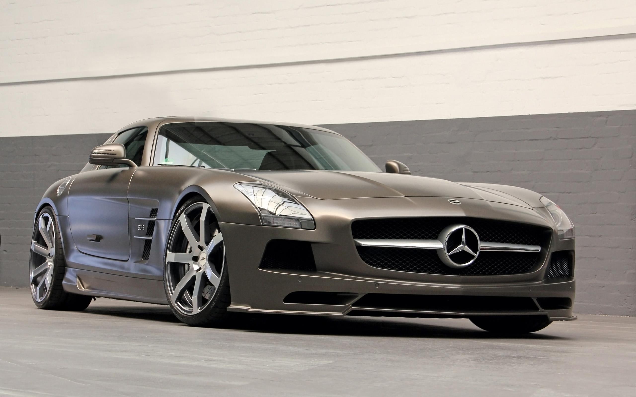 cars, mercedes, customs, sls, mercedes benz, 2014, benz, black, amg, 2K, dd, HD Wallpaper