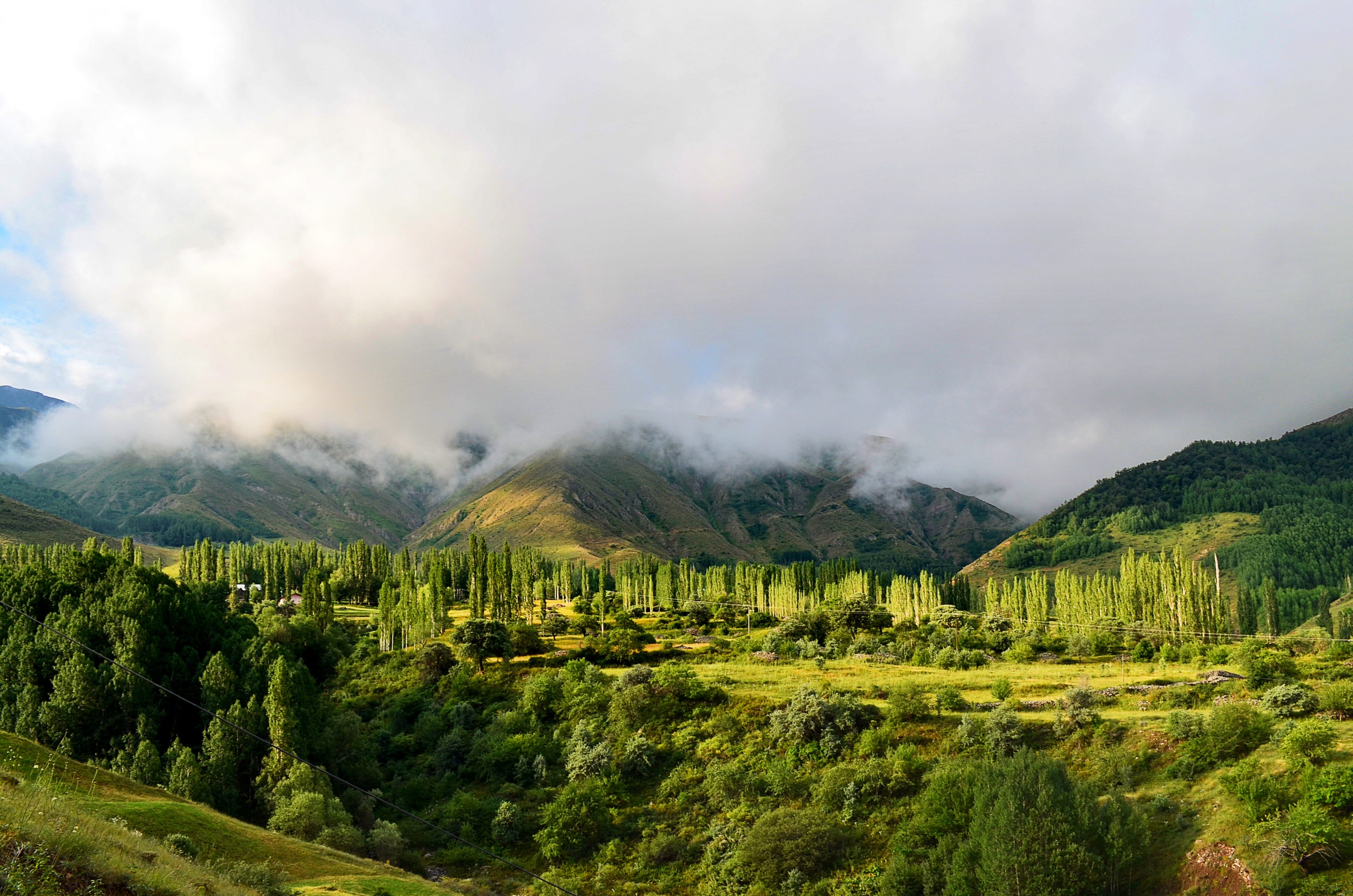 travel, plantation, turkey, unbelievable, cloud, landscapes nature, ispir, rocks, tranquil scene, lake, grassland, kaçkars, from gateway, beautiful, environmental, HD Wallpaper