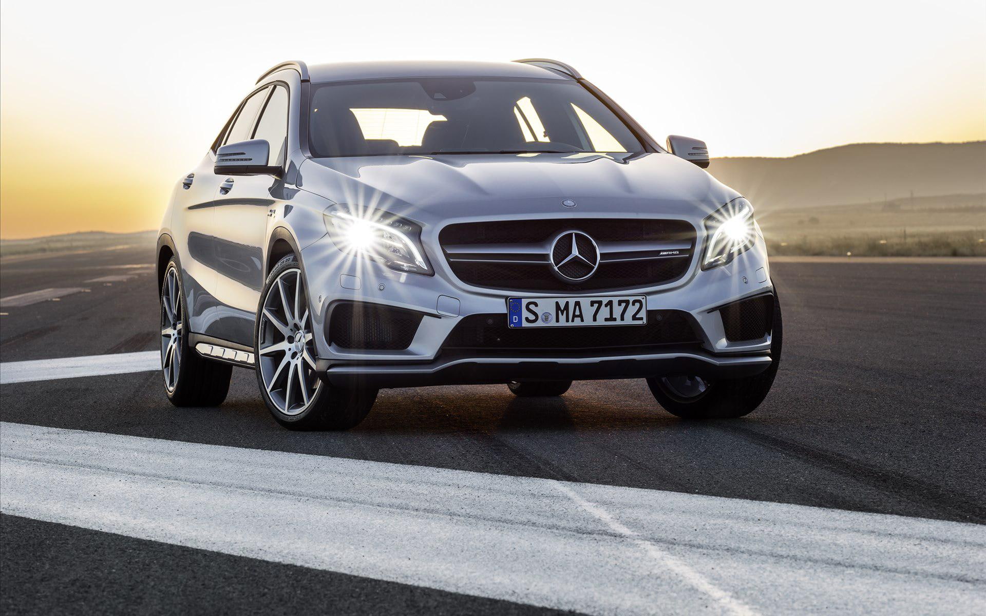 mercedes, gla, cars, silver, benz, sedan, 2014, mercedes benz, 1080P, amg, HD Wallpaper