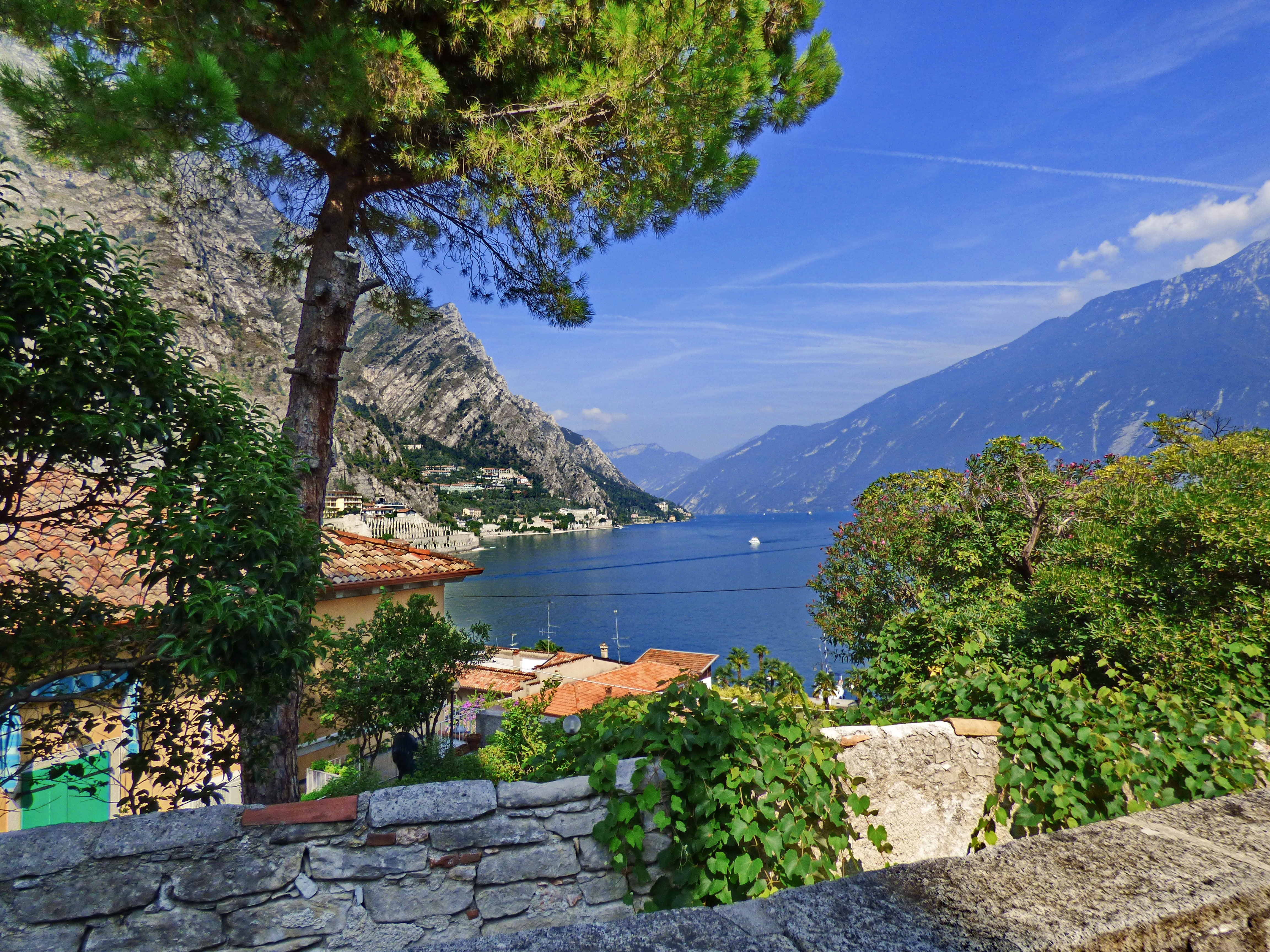 italy, limone, 4K, sul, garda, HD Wallpaper