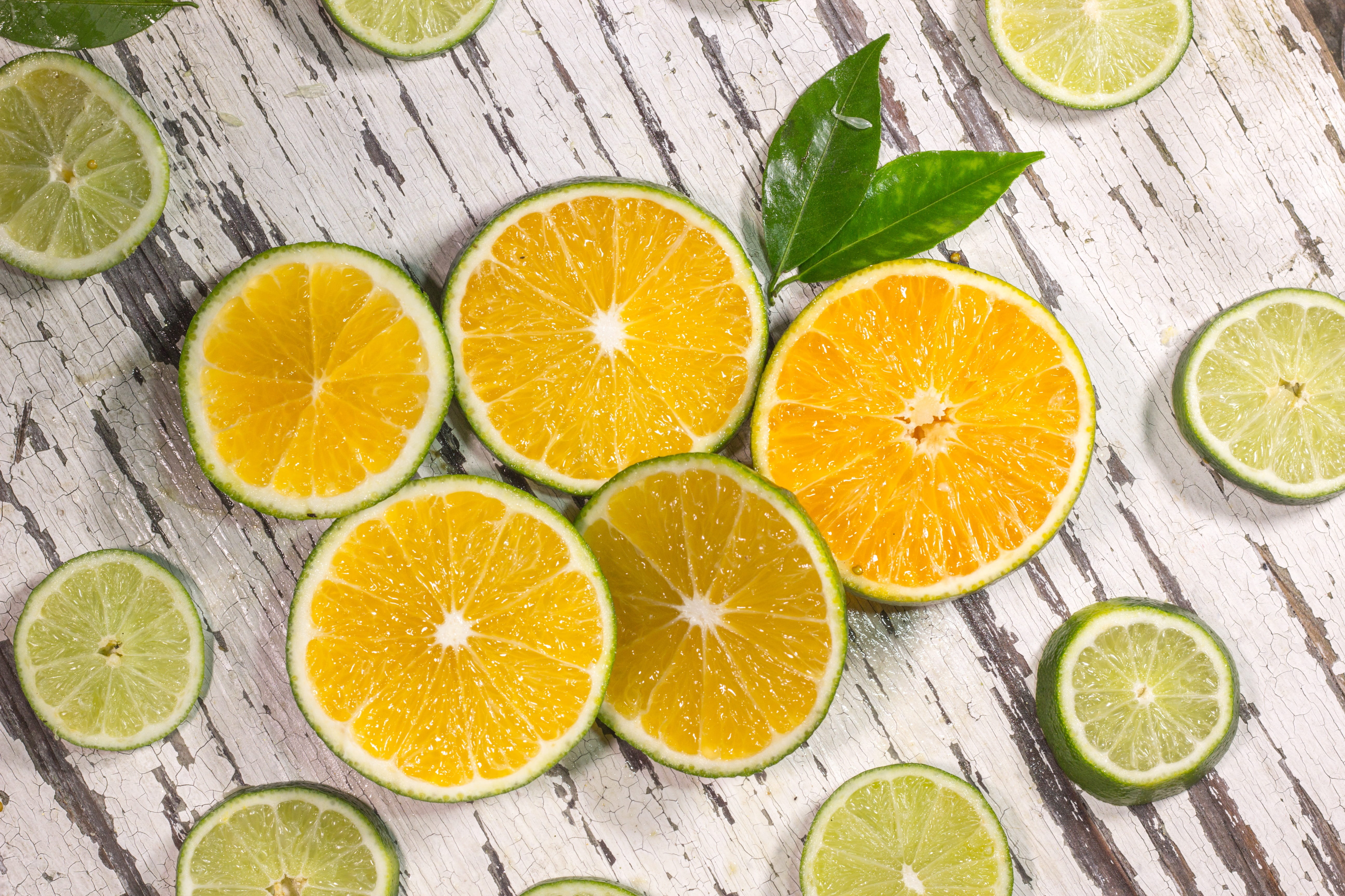 juicy, orange slice, lime, food and drink, glass, high angle view, orange, close-up, orange background, slice, orange fruit, refreshment, table, lemon, HD Wallpaper