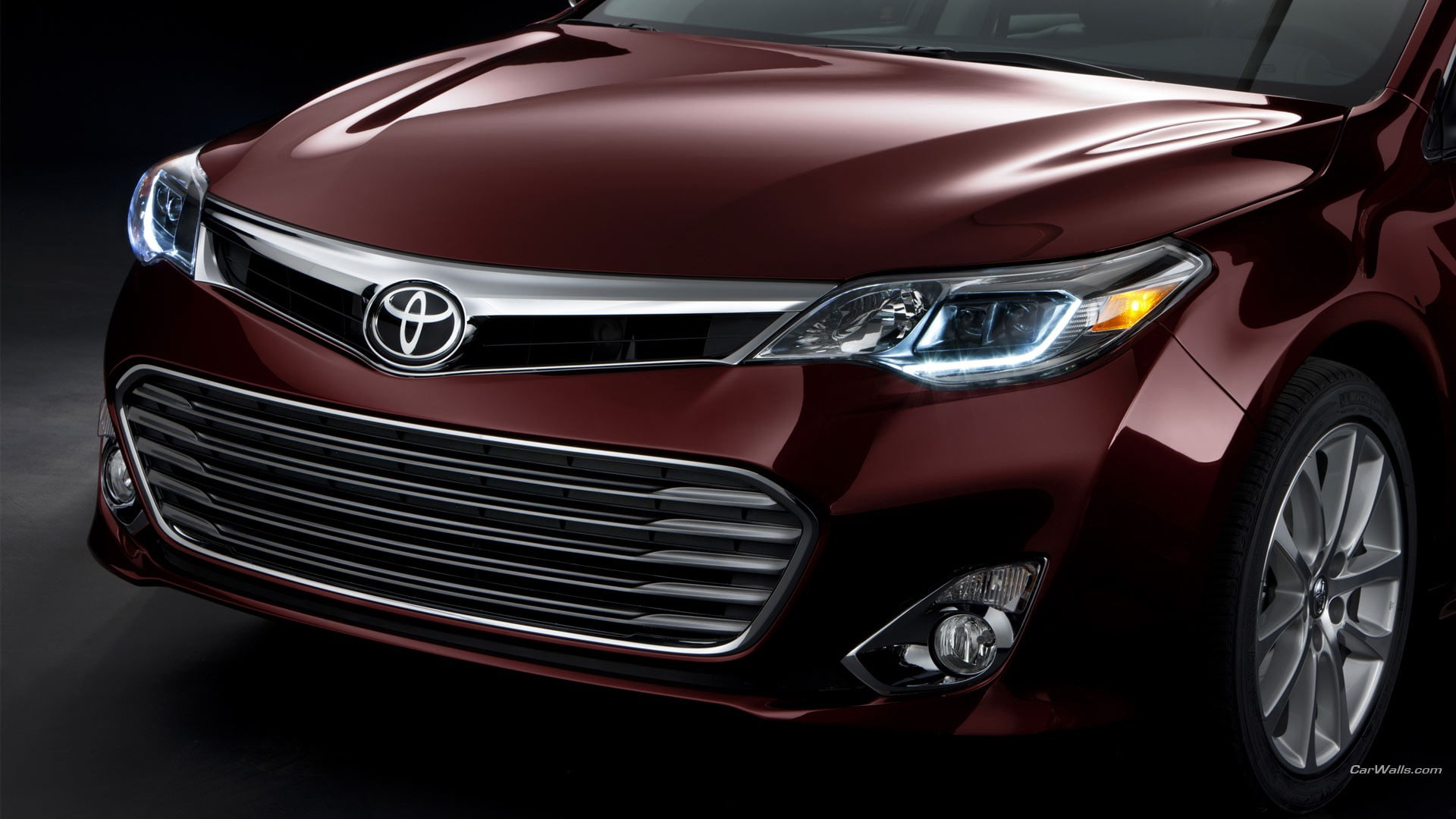 toyota avalon car, transportation, shiny, headlight, speed, motor vehicle, reflection, metal, sport, chrome, luxury, modern, car, wheel, land vehicle, silver colored, HD Wallpaper
