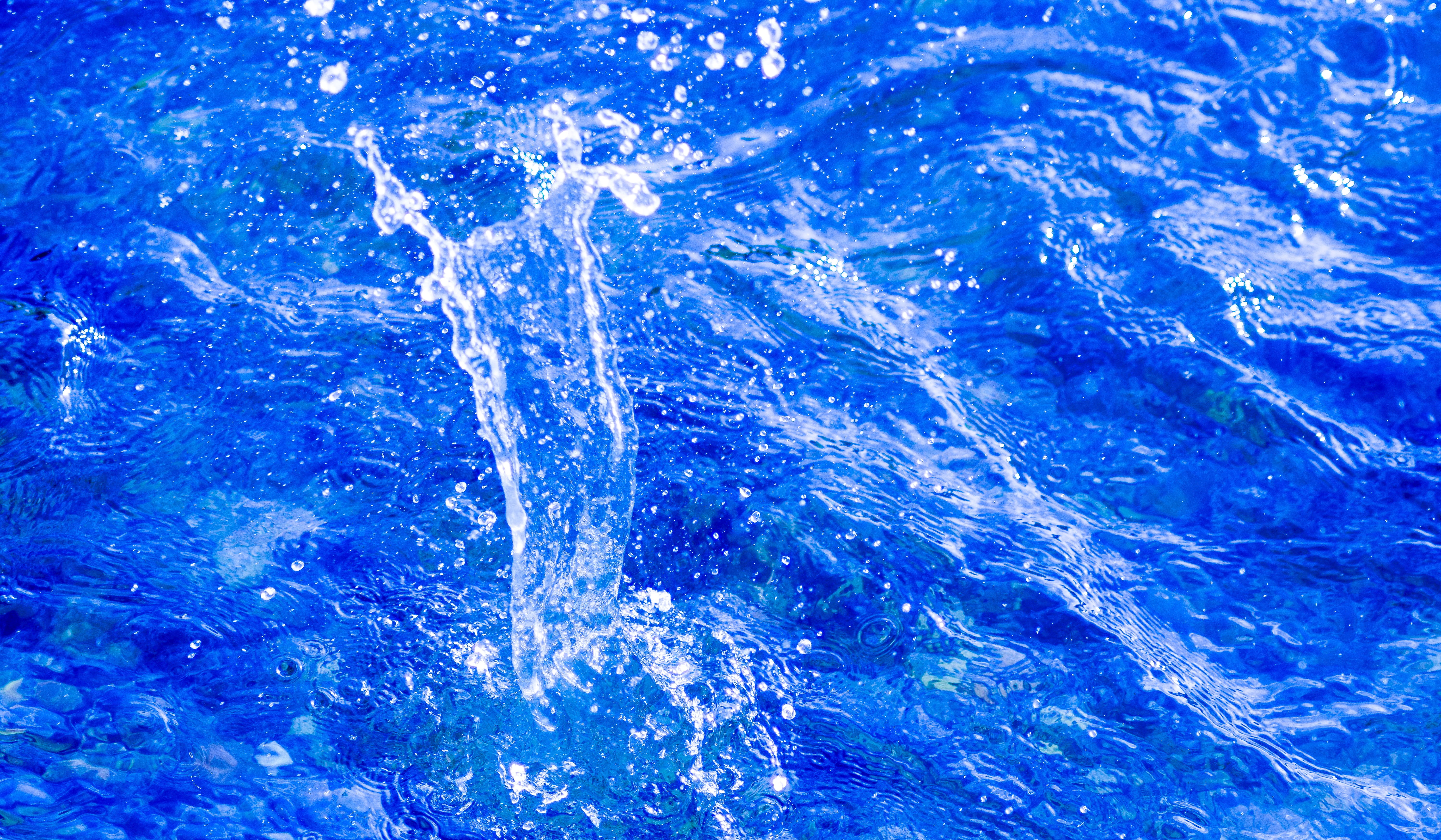 drop of water, lake, pattern, ice, motion, sea, Wave, liquid, silver, close-up, surf, Beach, head, 5K, flowing water, blue, ray, abstract, cold temperature, HD Wallpaper
