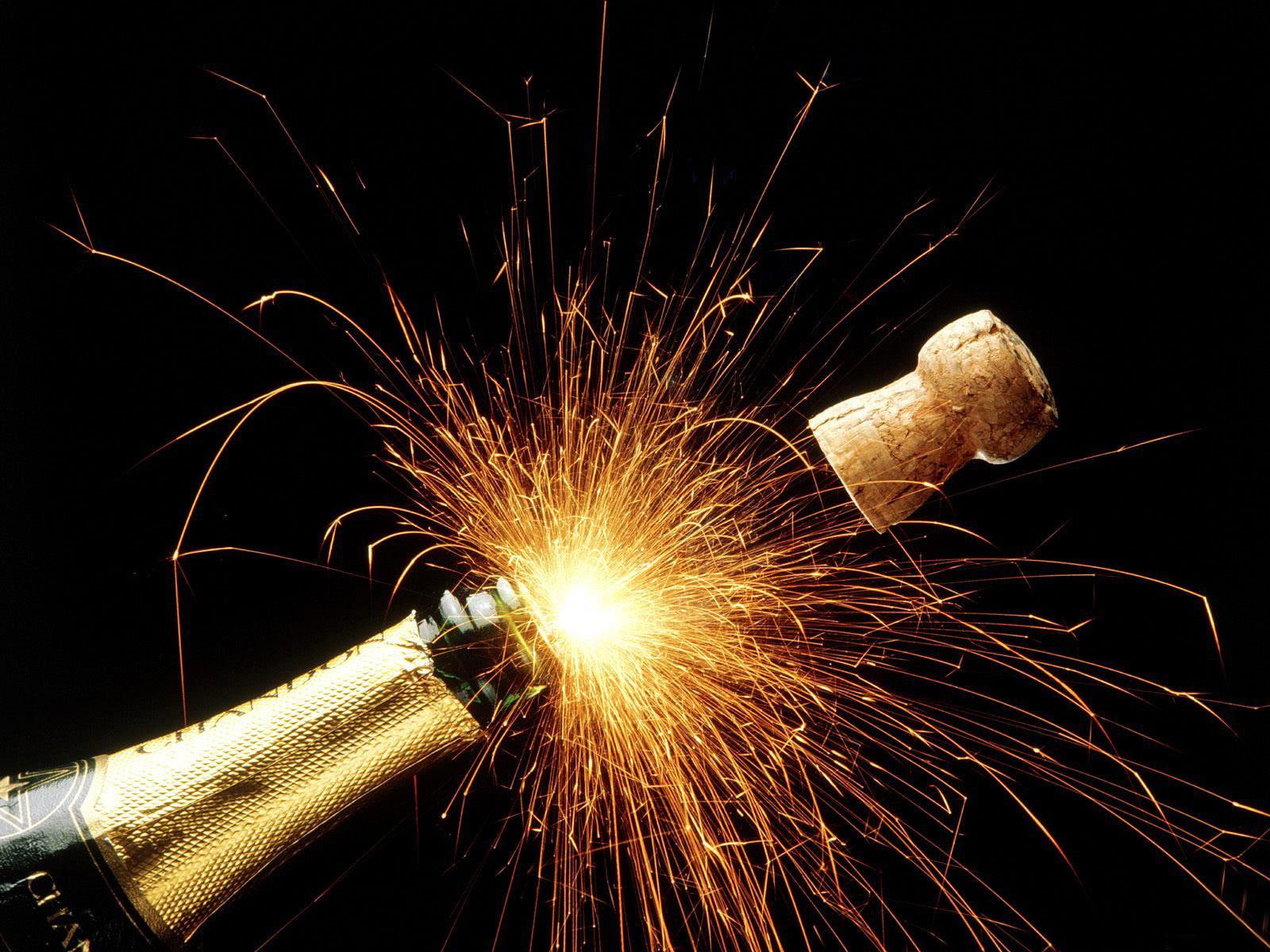 explosion, 720P, year, new, stopper, sparkling, christmas, new year, HD Wallpaper