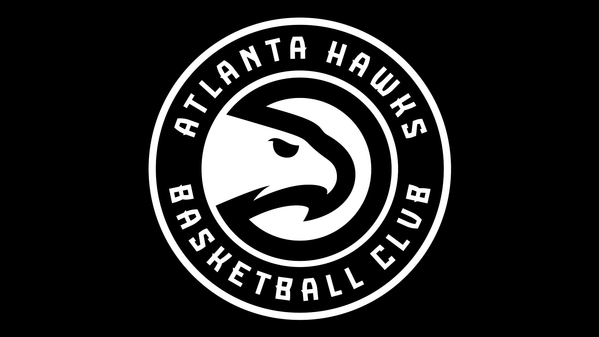 Logo, NBA, Basketball, Atlanta Hawks, 1080P, HD Wallpaper
