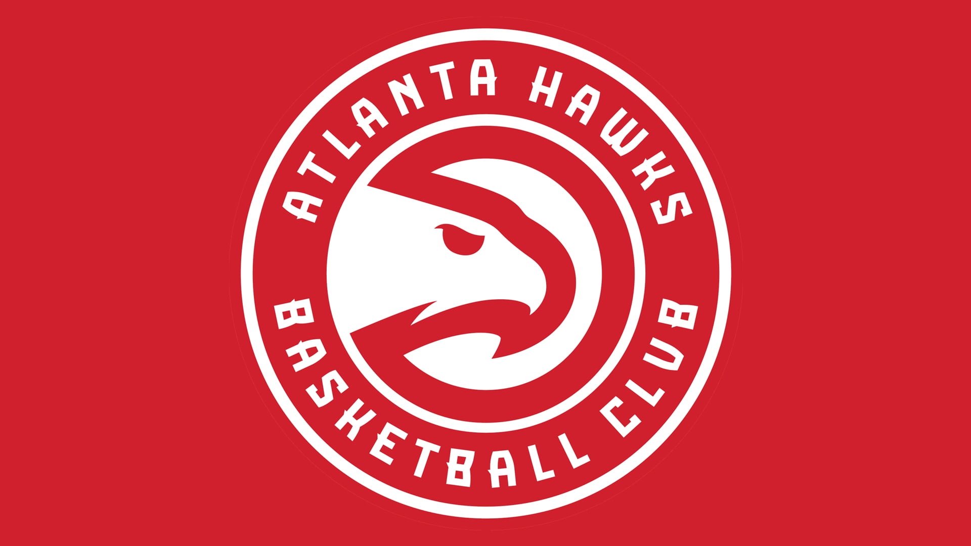 Logo, 1080P, NBA, Atlanta Hawks, Basketball, HD Wallpaper
