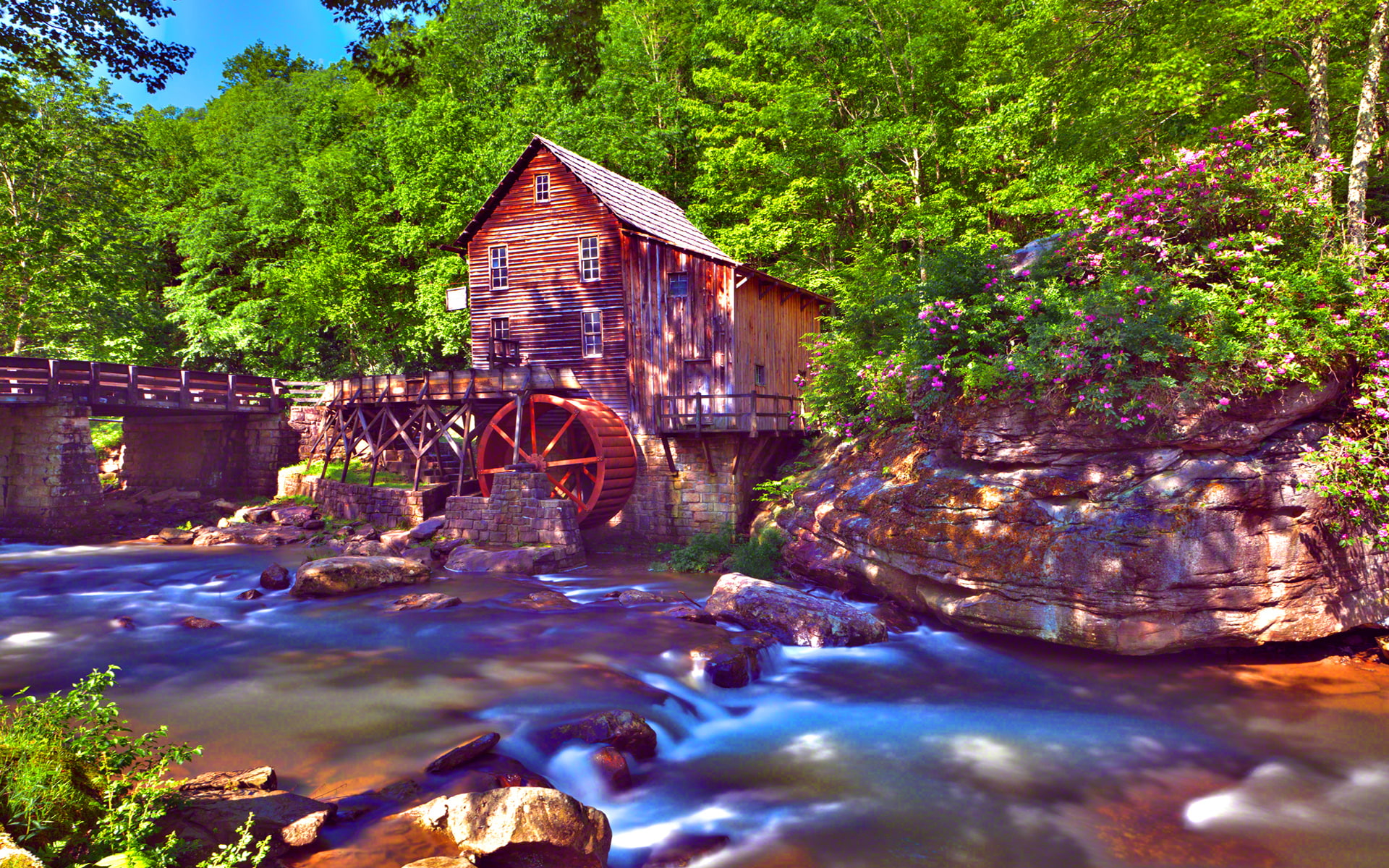cree, mill, desktop, glade, hd, 1080P, grist, HD Wallpaper