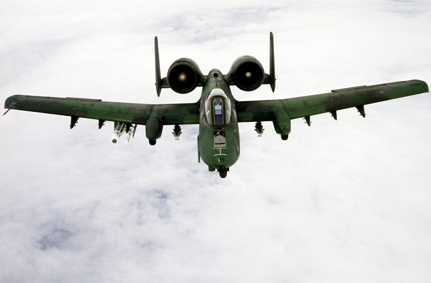 ii, hd, aircraft, art, 720P, vehicles, Military, thunderbolt, HD Wallpaper