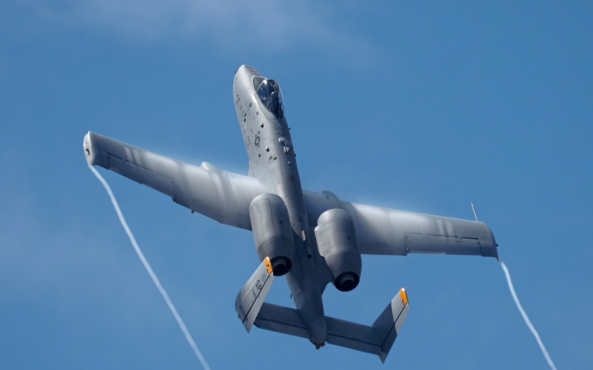 1080P, weapons, A10 Thunderbolt, the plane, aviation, HD Wallpaper
