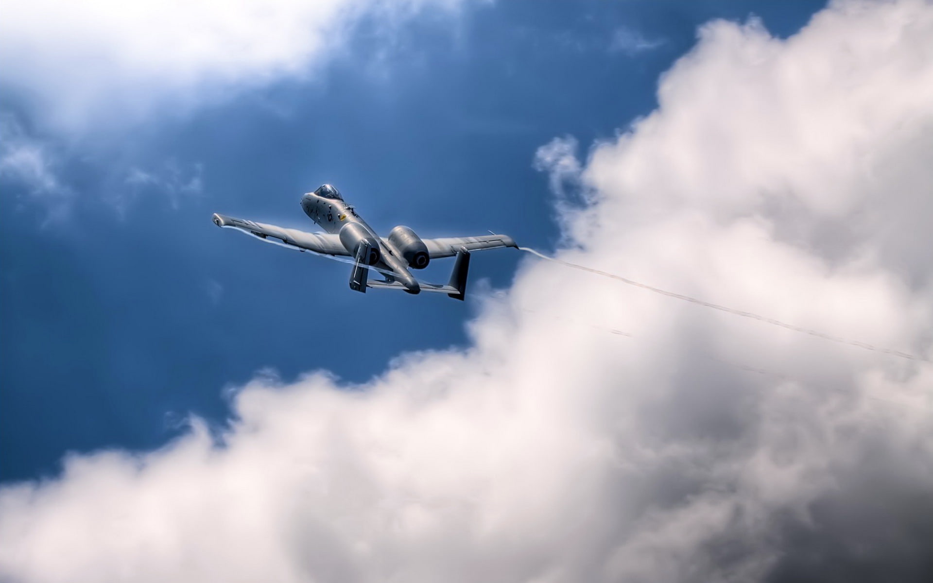 A10, aviation, 1080P, the plane, HD Wallpaper