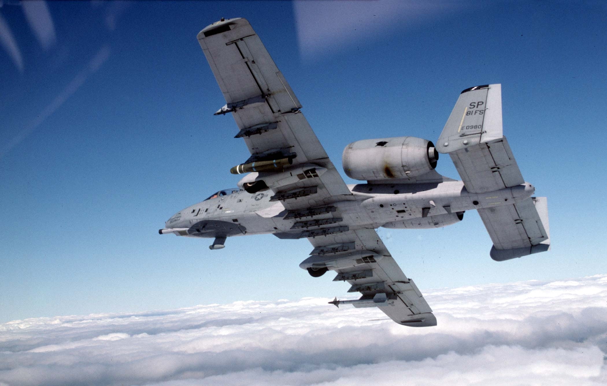 thunderbolt, Military, 1080P, aircraft, art, ii, hd, HD Wallpaper