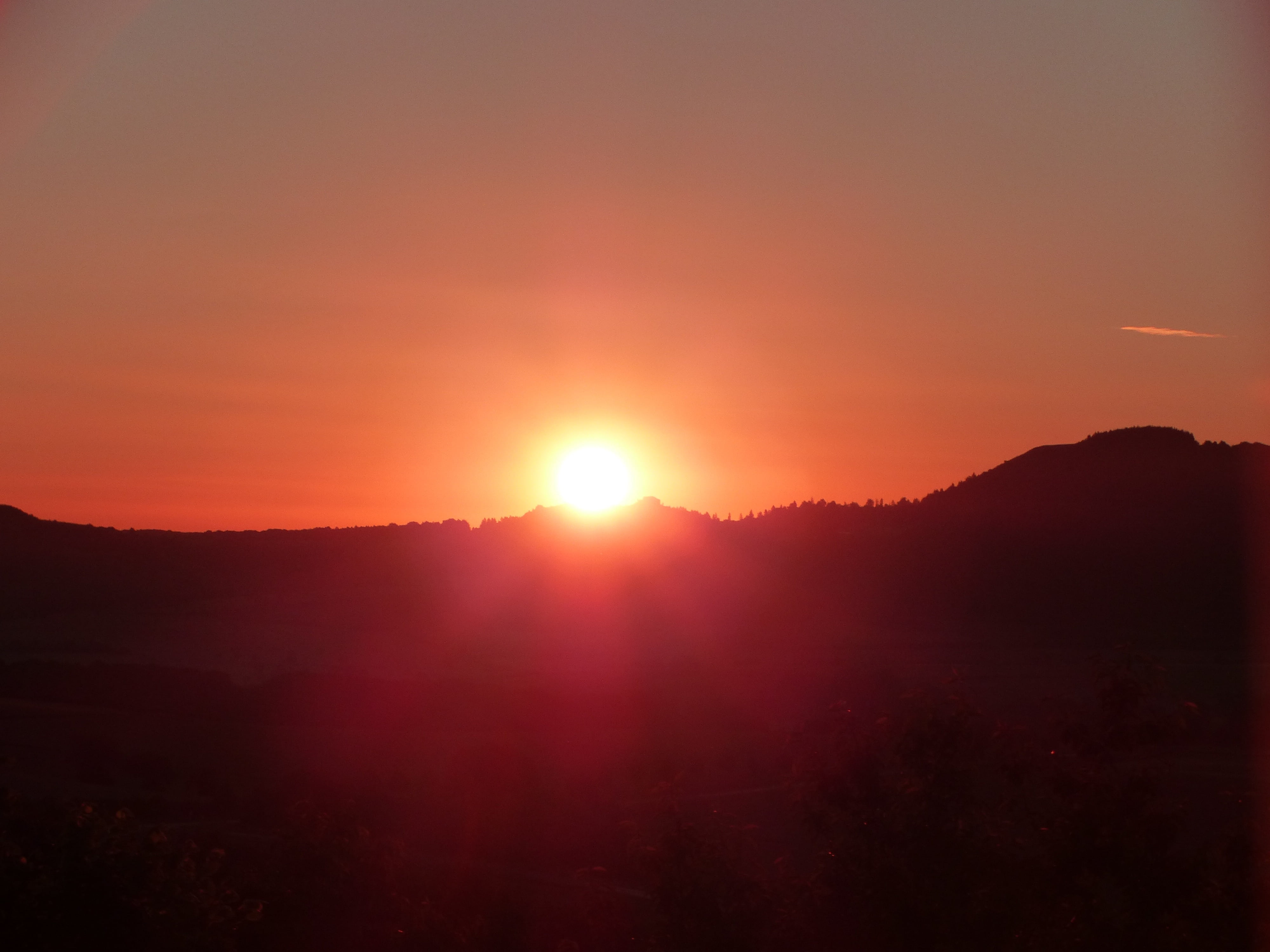 sun cradle, tranquil scene, summer solstice, environment, nature, morning, outdoors, dusk, mood, idyllic, sunrise, scenics - nature, no people, beauty in nature, HD Wallpaper