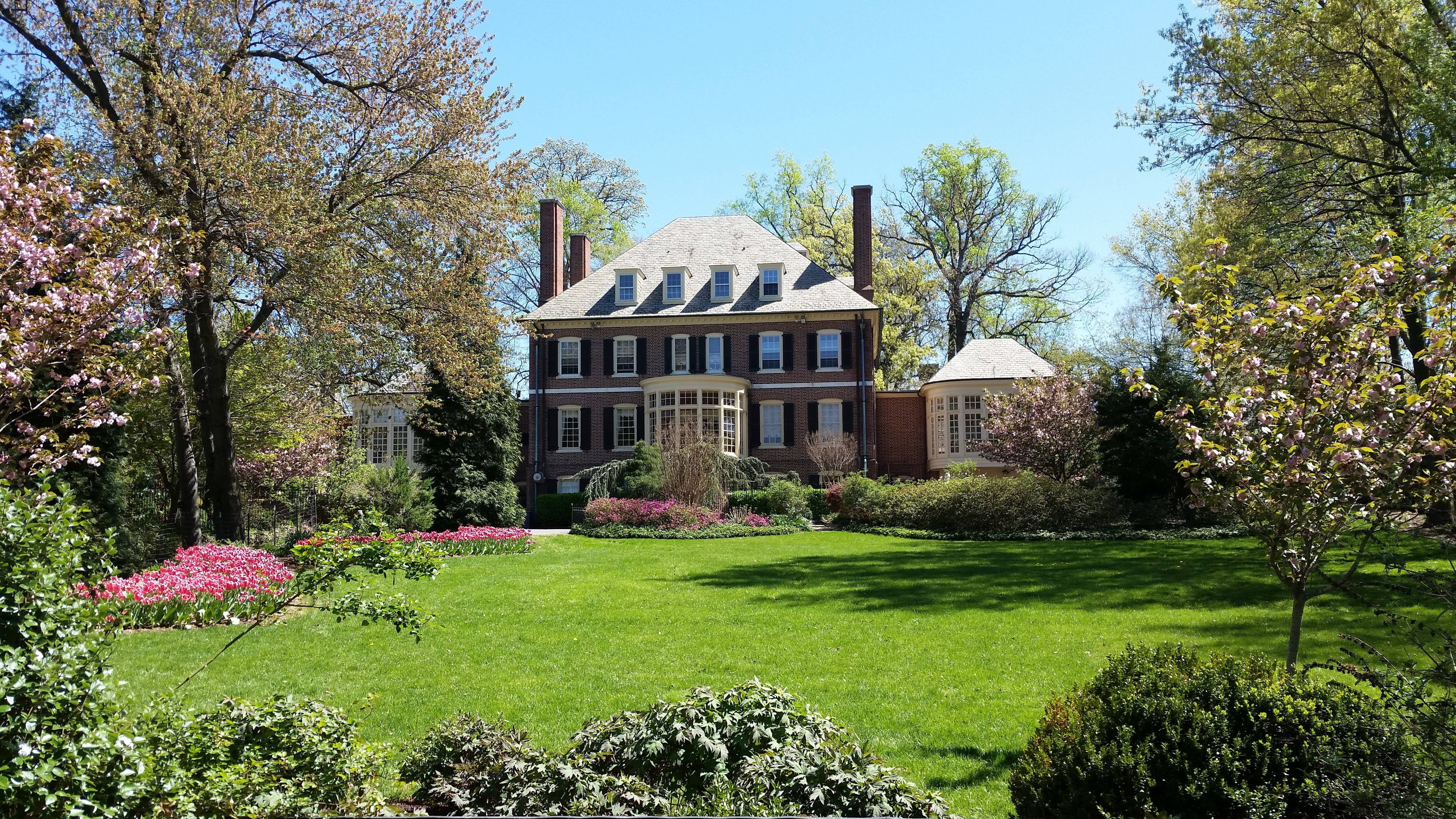 guilford, built structure, spacious, landscaping, luxury home, landscape, luxury, estate, luxurious, tree, flowering plant, front or back yard, residence, HD Wallpaper