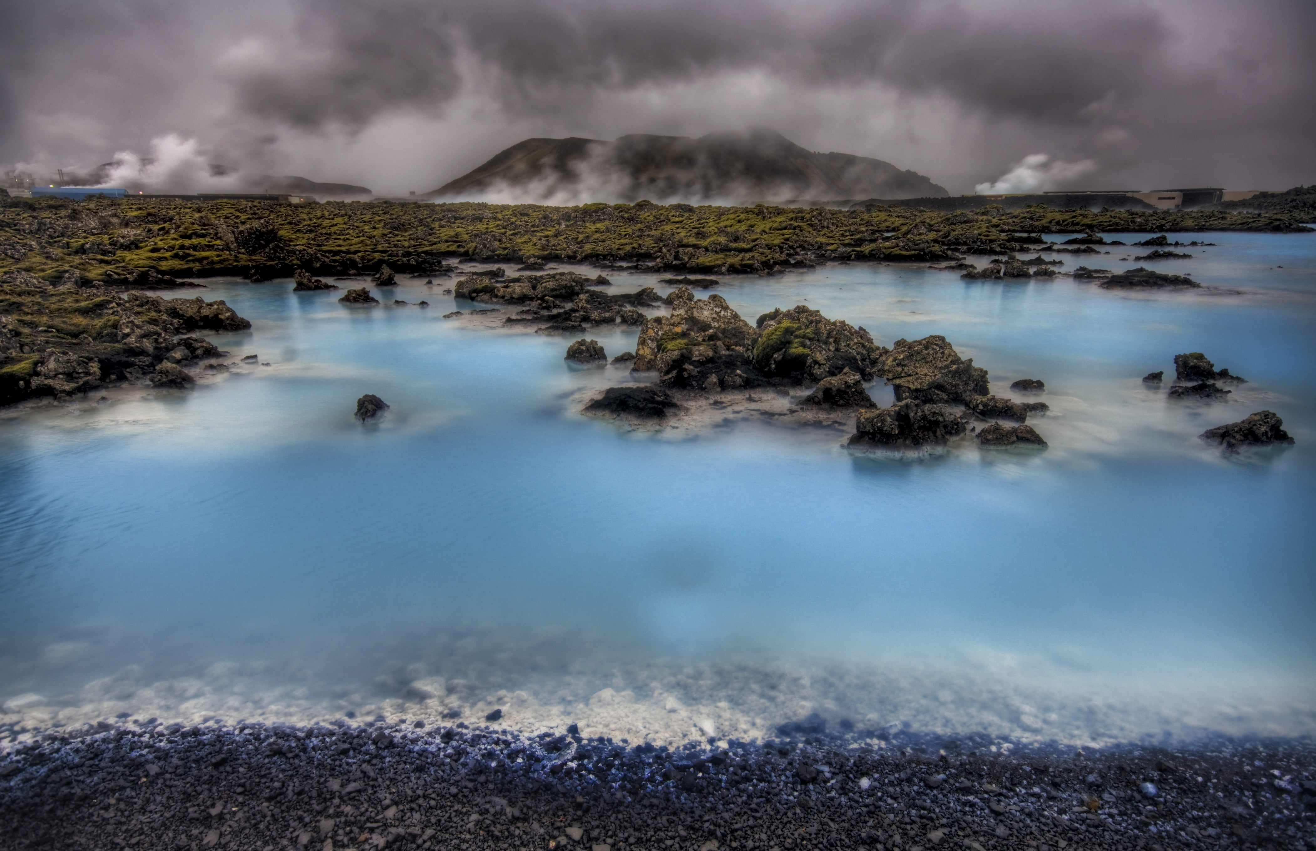 icelandic, zombies, body of water, wonderful, nature, scare, black, rocks, raw, scenics, Photography, bath, magical, Photographer, clouds, haunted, details, HD Wallpaper