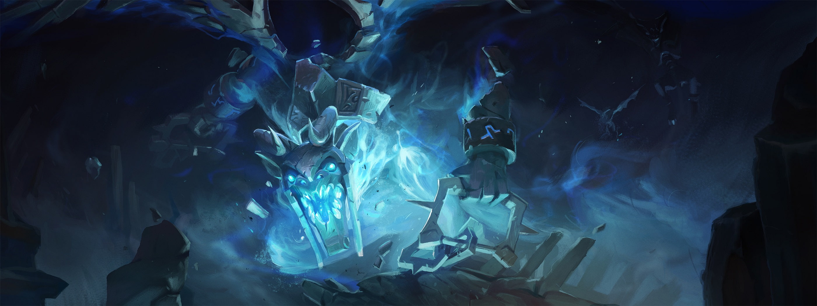 games, visage, 2K, dota, HD Wallpaper