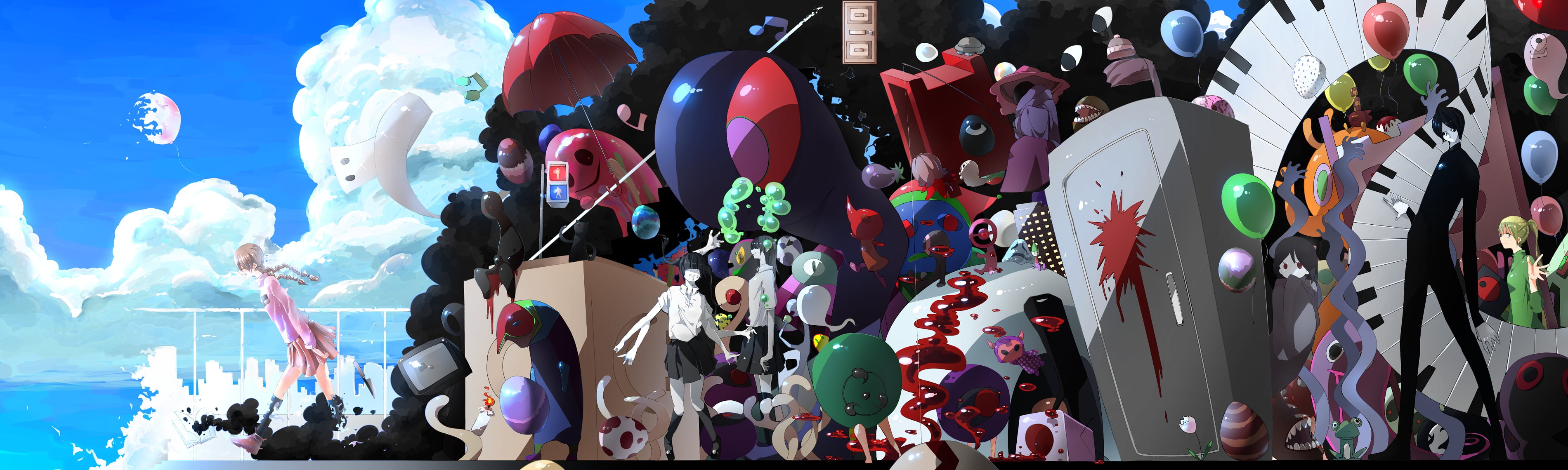 summemixi, yume, nikki, maam, 2K, madotsuki, HD Wallpaper