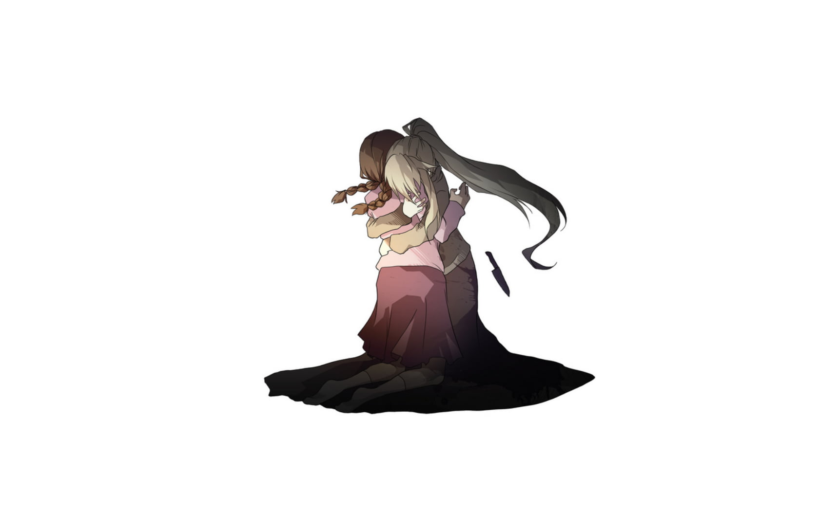 simple background, Poniko, 720P, Yume Nikki, Madotsuki, HD Wallpaper