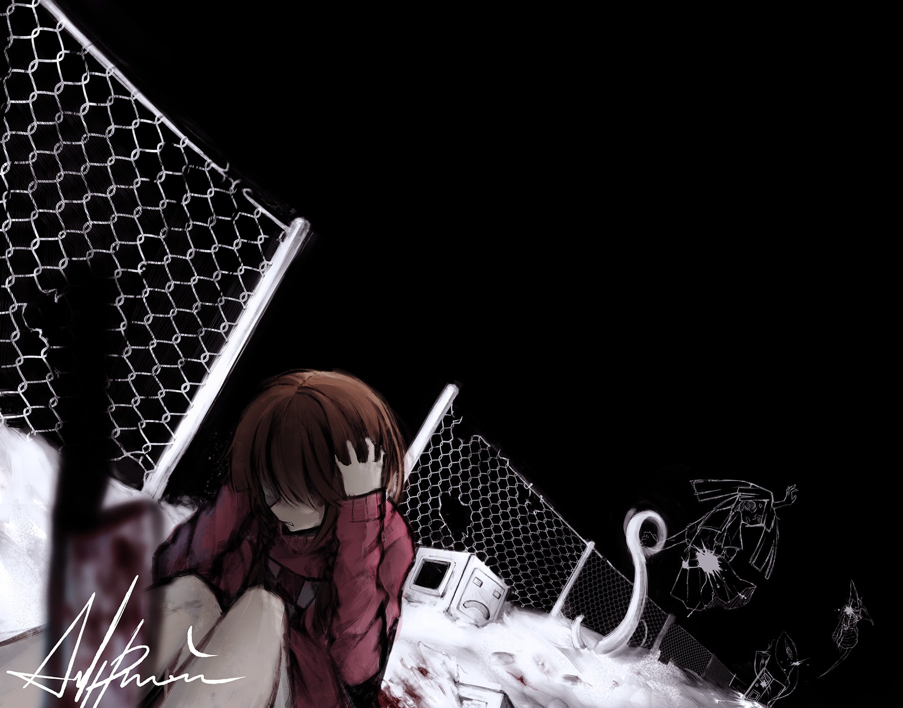 720P, Madotsuki (Yume Nikki), Video Game, Yume Nikki, HD Wallpaper