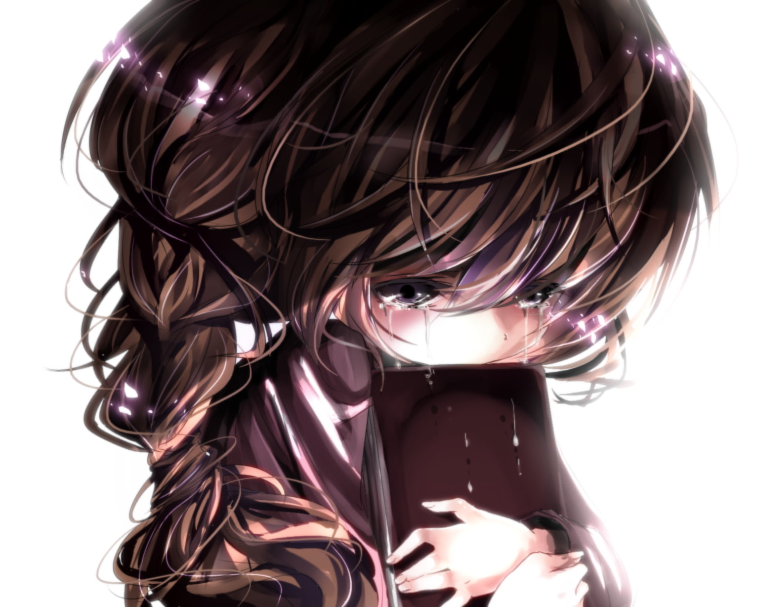 720P, madotsuki, book, yume, emia, nikki, tears, HD Wallpaper