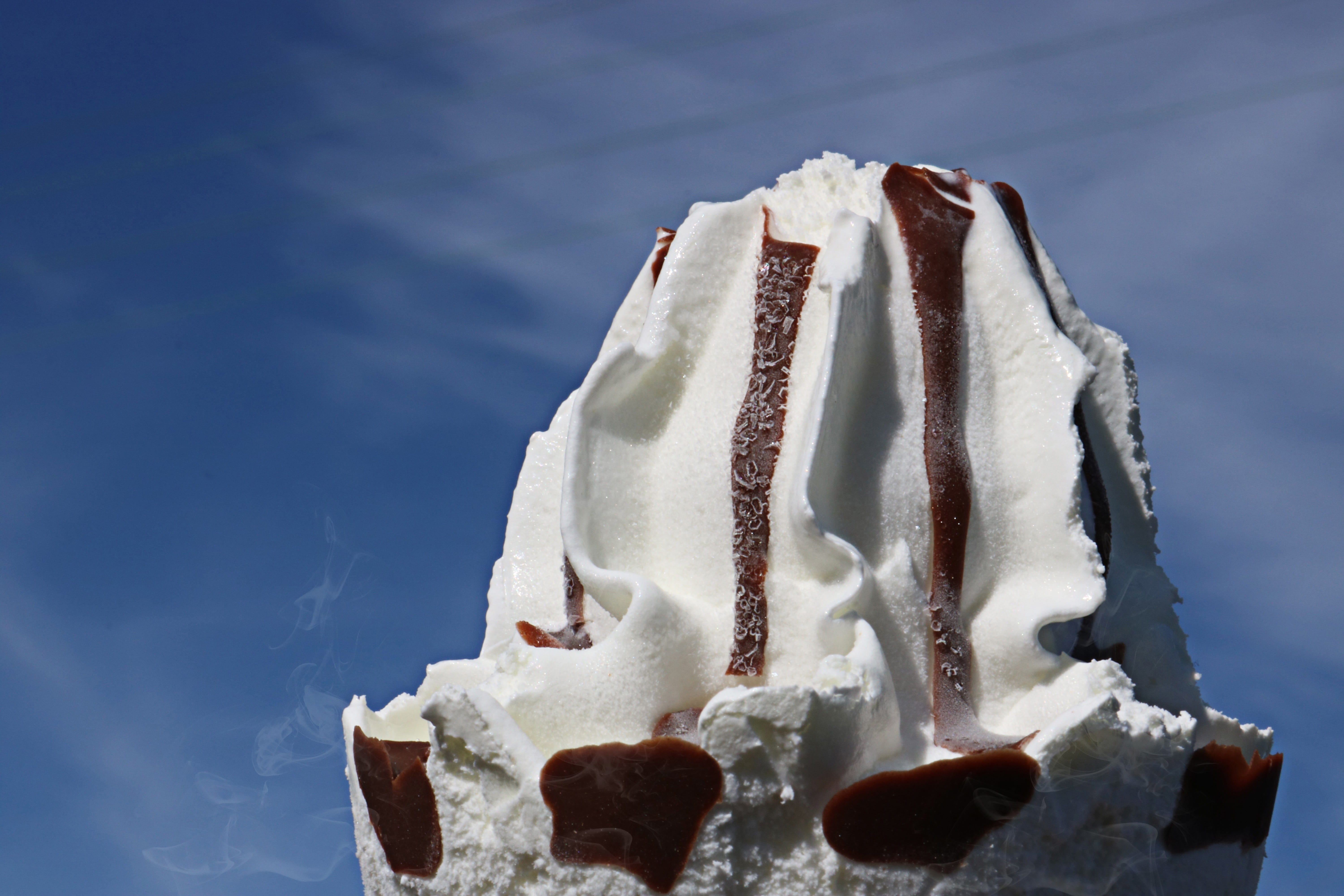 holding, summer, day, 5K, sweet food, refreshment, sweet, dairy product, happy, dessert, melt, cold temperature, no people, frozen, cone, food and drink, HD Wallpaper