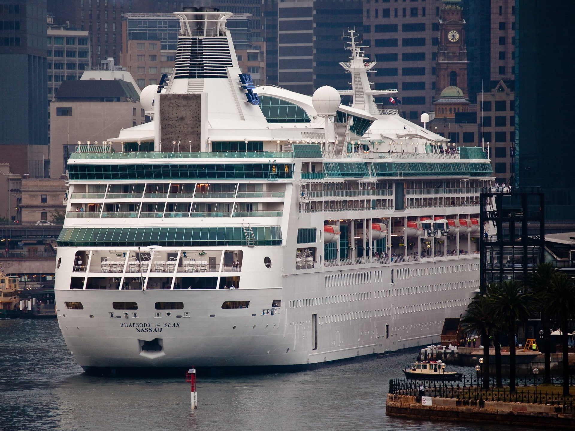 ship, cruise ship, 1080P, vehicle, HD Wallpaper
