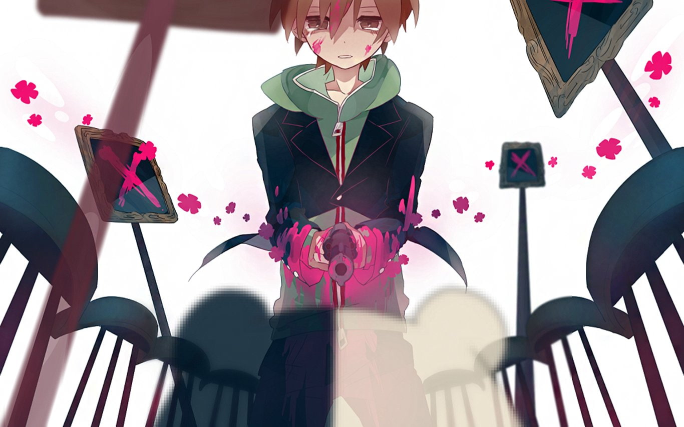 Makoto Naegi, Danganronpa, 720P, Monokuma (Danganronpa), HD Wallpaper