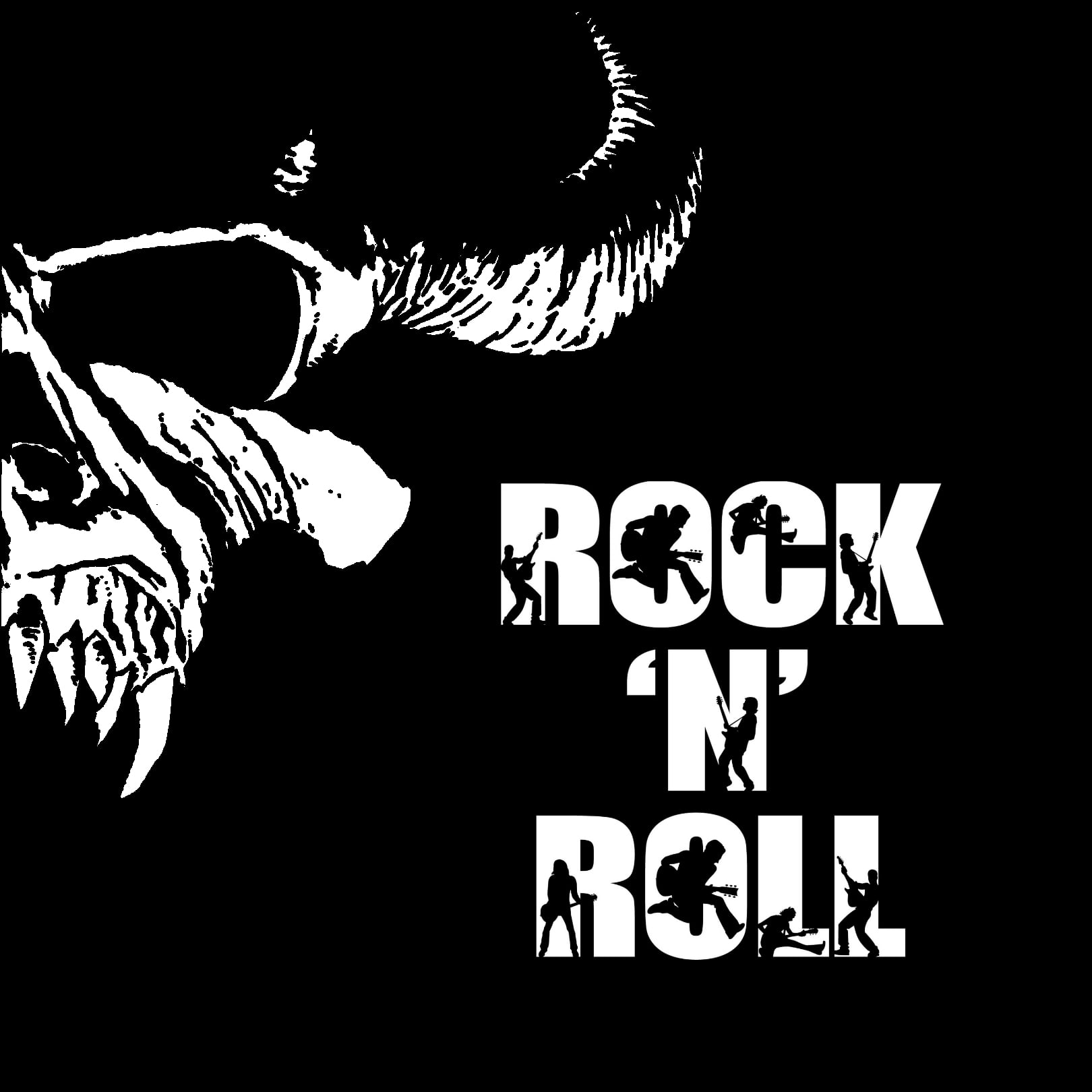 rock and roll, cover art, rock music, 720P, music, heavy metal, 1980s, Phone HD Wallpaper