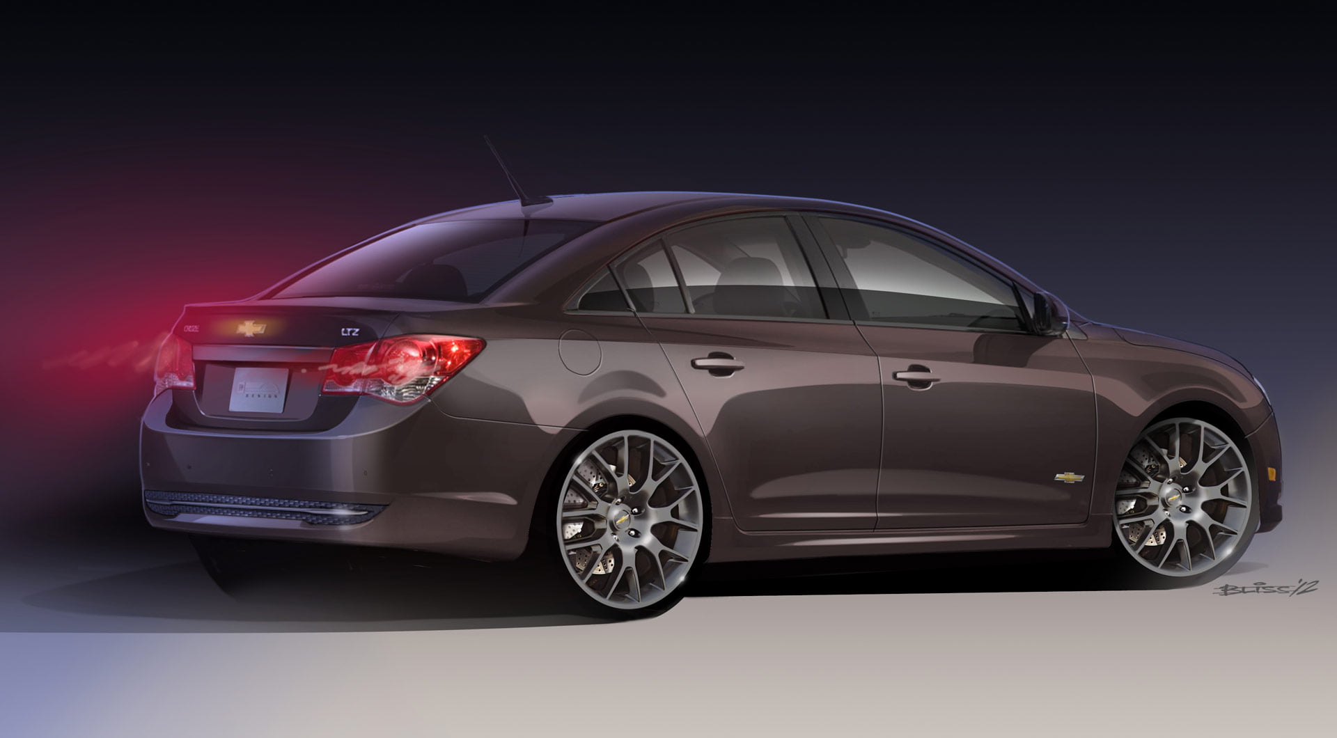 chevrolet, diesel, chevy, cruz, upscale, concept, 1080P, personalization, car, cruze, HD Wallpaper