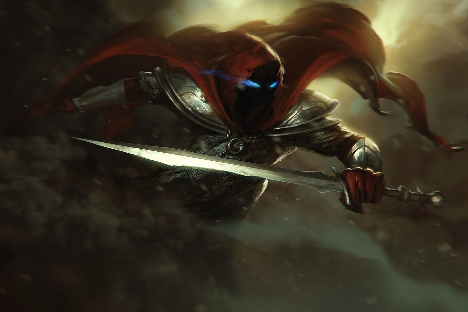 upscaled, abstract, 1080P, hd, x, fantasy art, artwork, swords, fantasy, art, HD Wallpaper