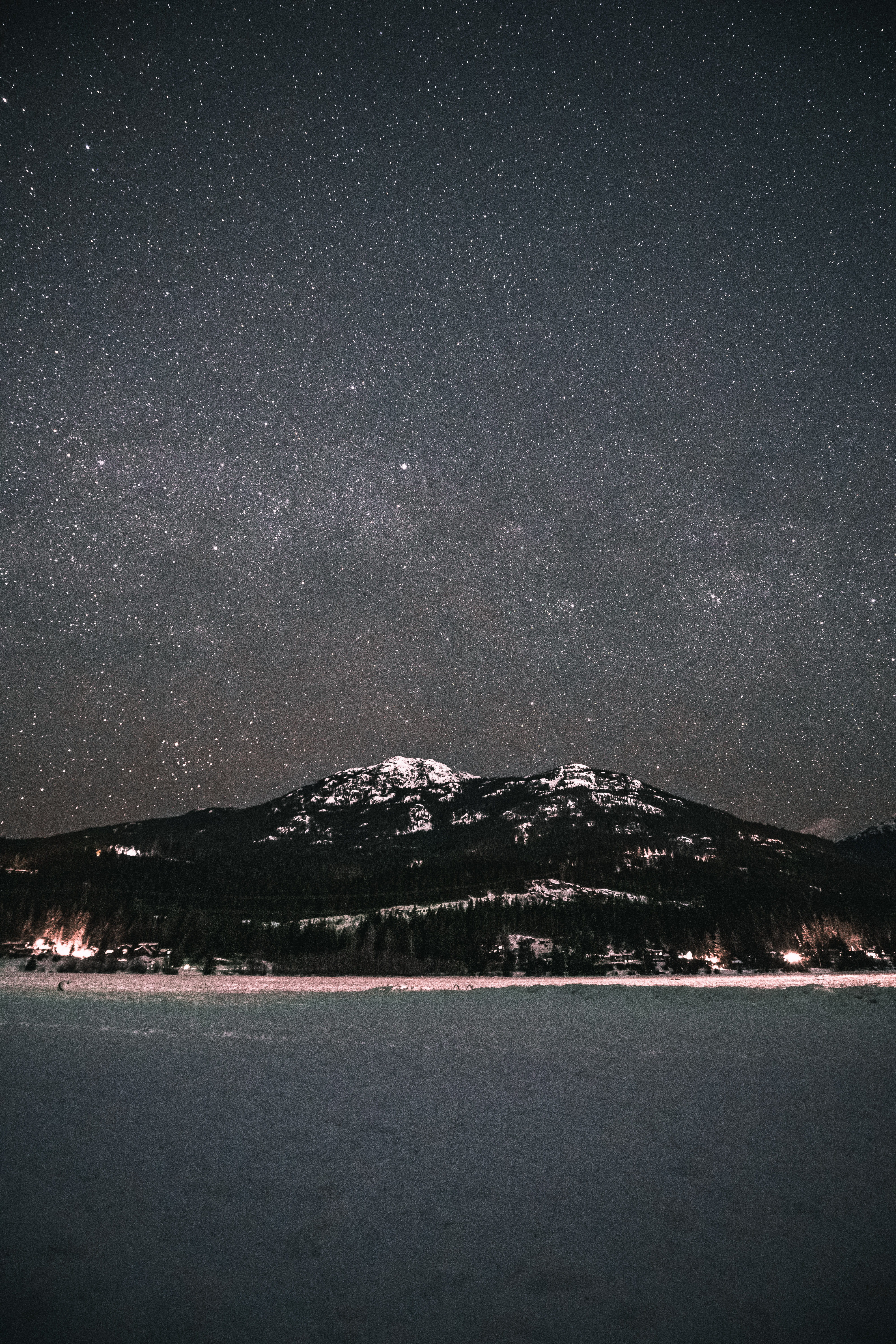 space, nature, star field, sea, astronomy, evening, night, sky, star, cold temperature, milky way, starry, seashore, stars, landscape, nature, Phone HD Wallpaper