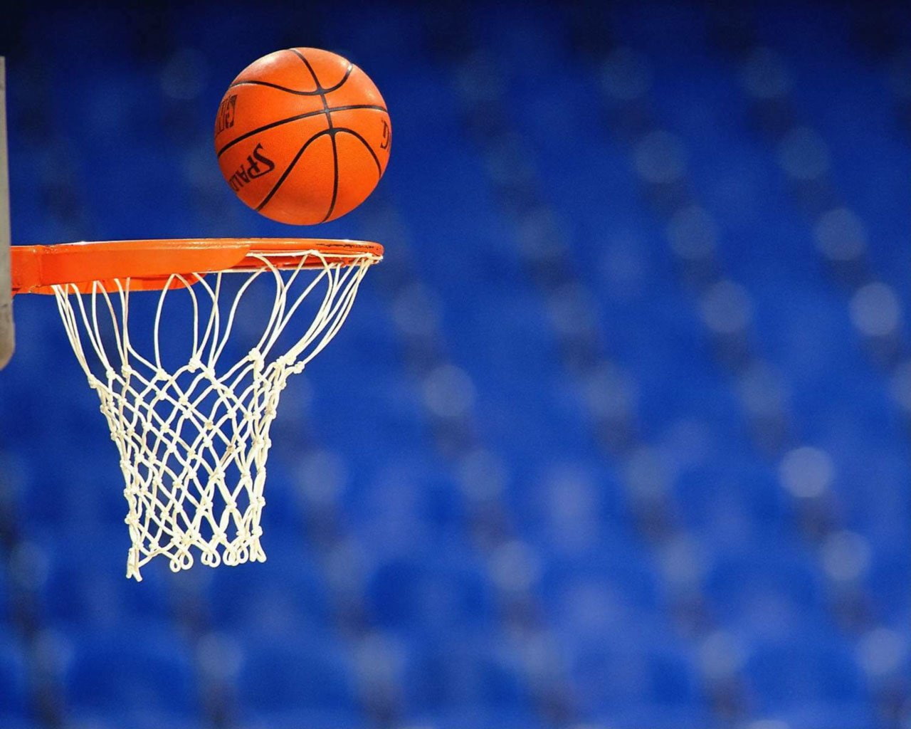 Basketball, red, Earth, 720P, spalding, HD Wallpaper