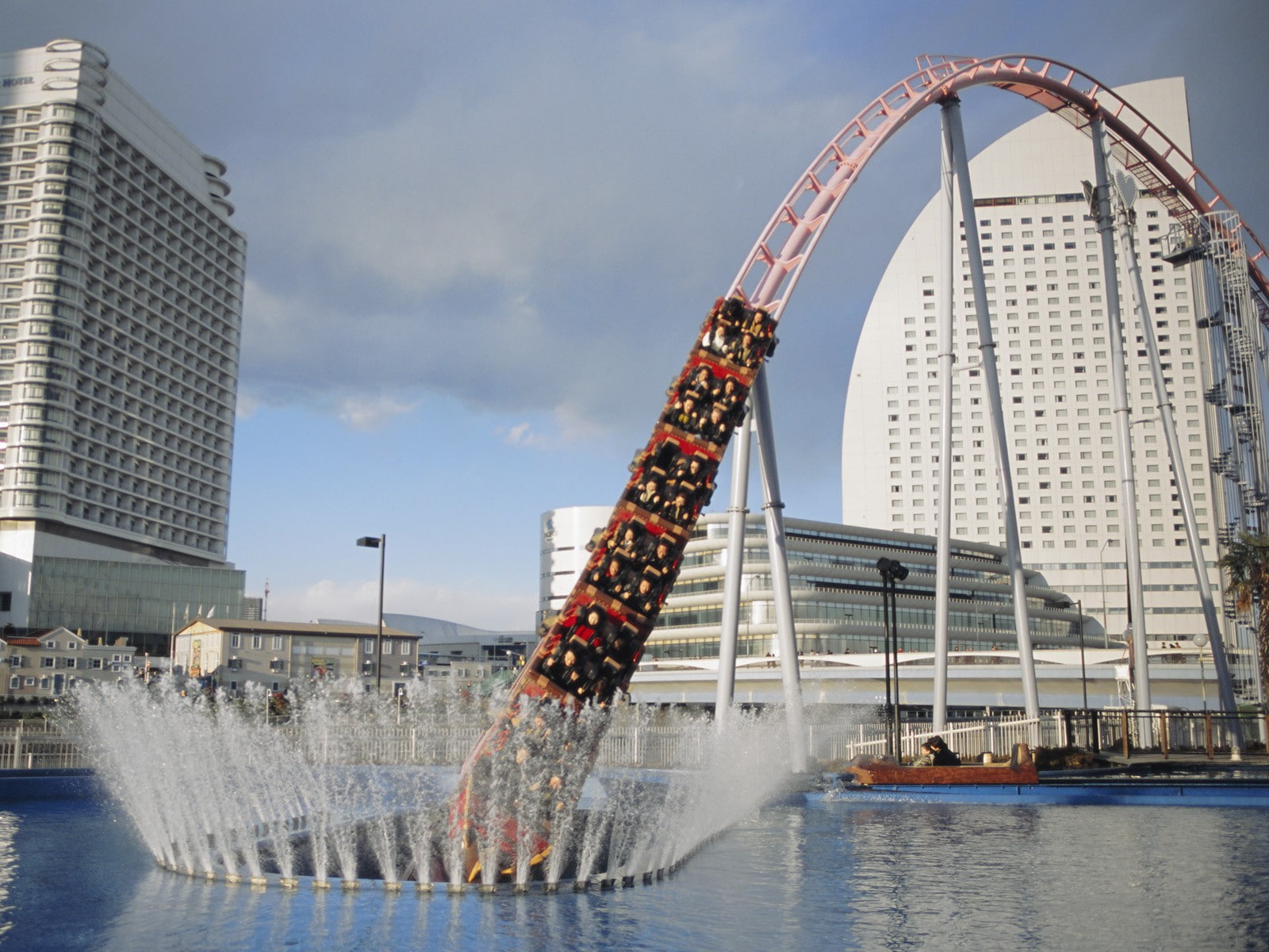 funfair, yokohama, 720P, japan, HD Wallpaper