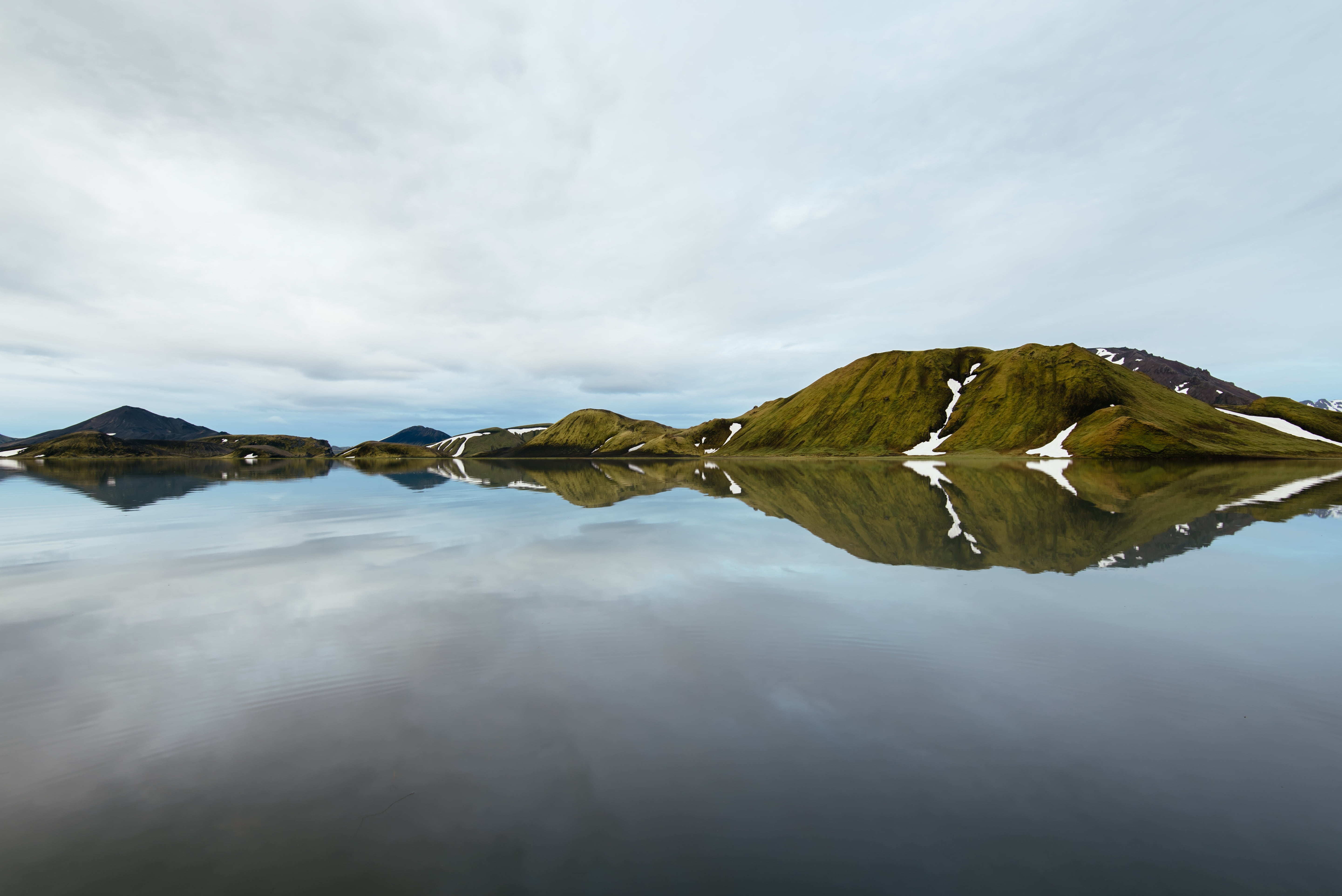 island, beauty in nature, close-up, standing water, sky, clam, non-urban scene, scenics - nature, lake, no people, reflection, blue, tranquil scene, green, HD Wallpaper